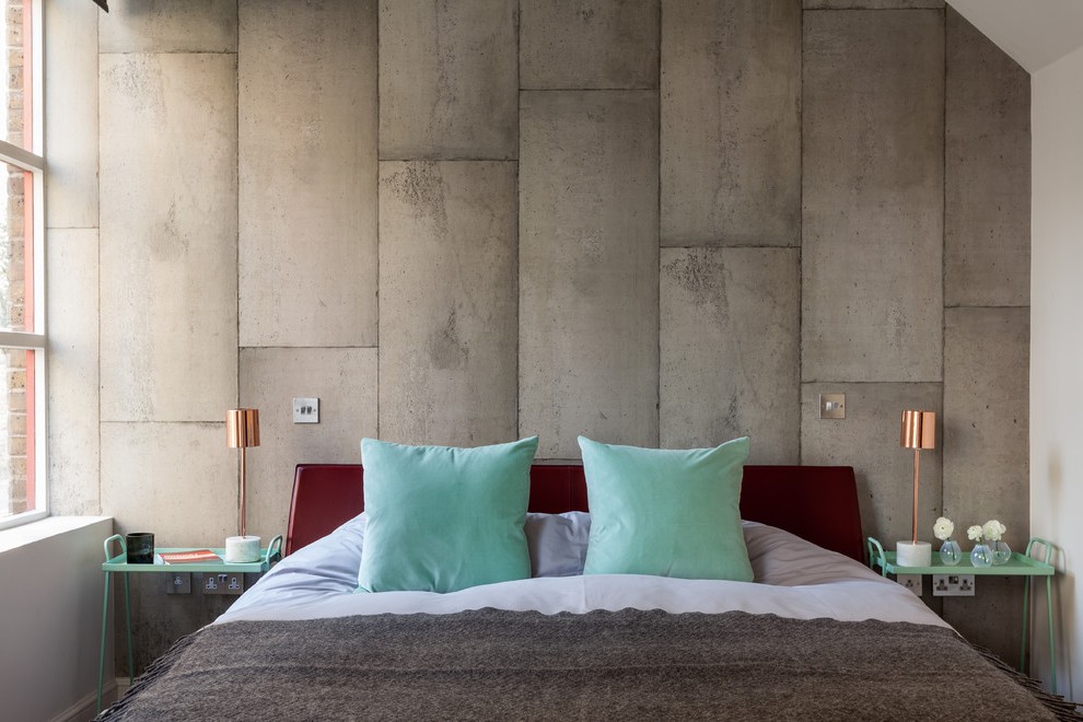 London Large Paisley Wallpaper With Textured Rolls - Habitaciones Con Una Pared Empapelada - HD Wallpaper 