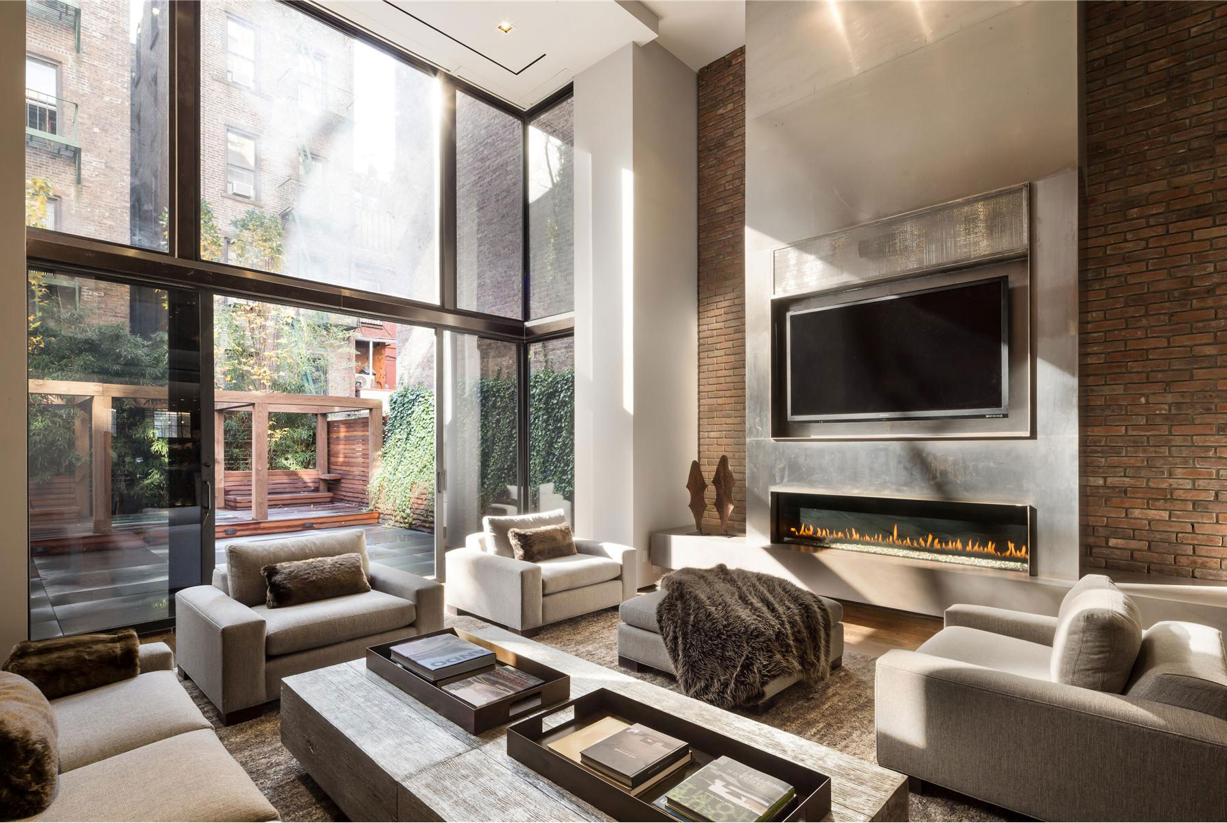 Electric Heater Living Room - HD Wallpaper 