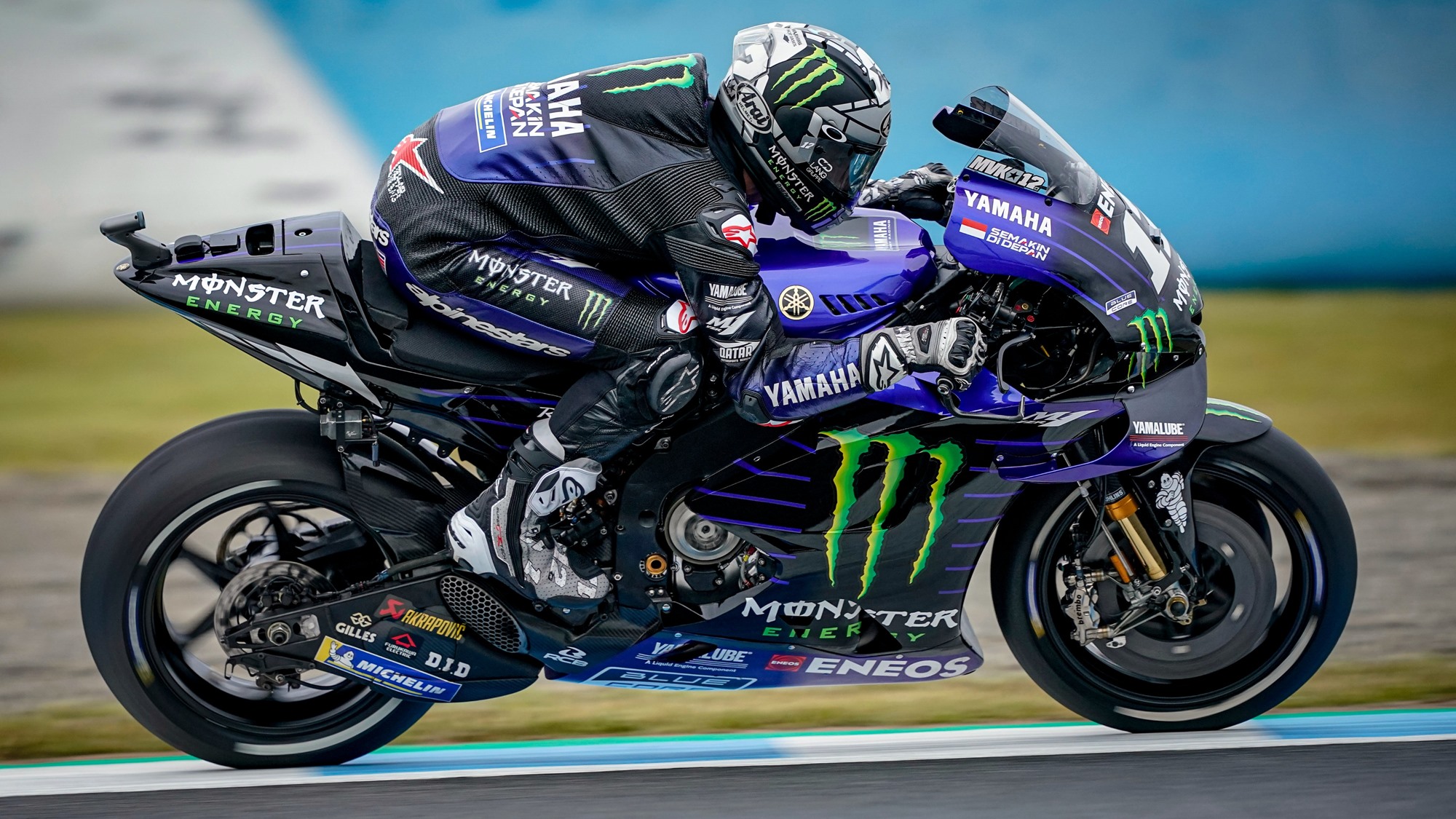 Maverick Vinales Arai 2019 - HD Wallpaper 