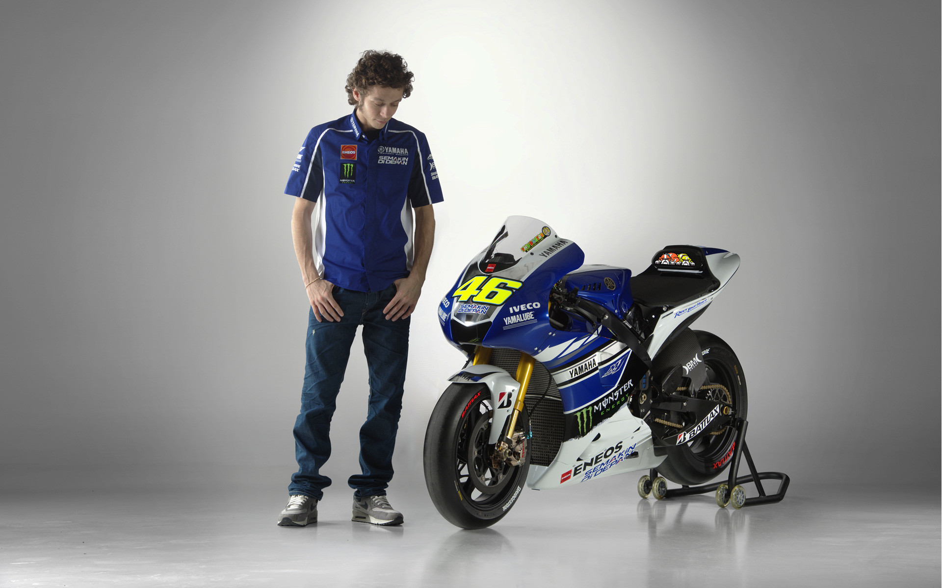 1920x1200, Valentino Rossi Motogp Wallpaper 
 Data - Valentino Rossi Pocket Bike - HD Wallpaper 