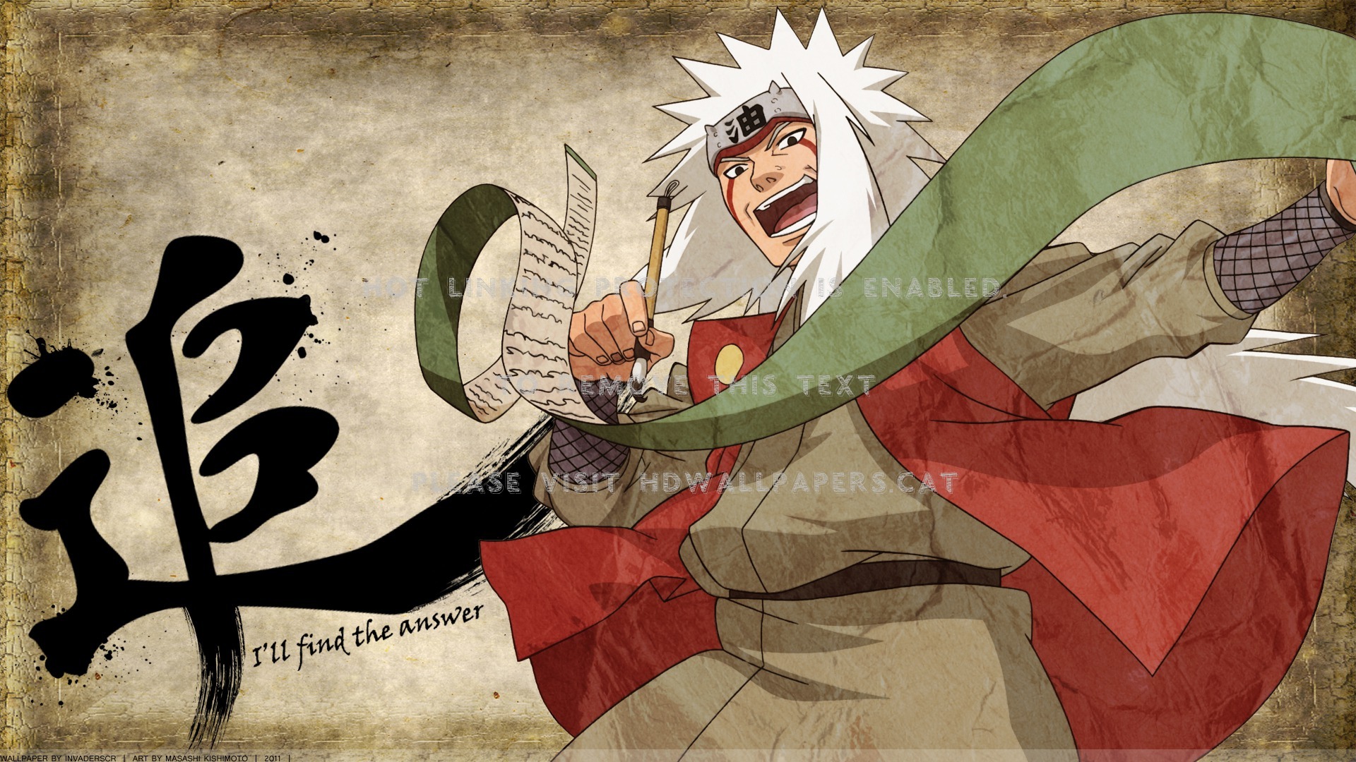 Ero Sennin Jiraiya Shinobi Frog Konoha - Jiraya Naruto Wallpaper Hd - HD Wallpaper 