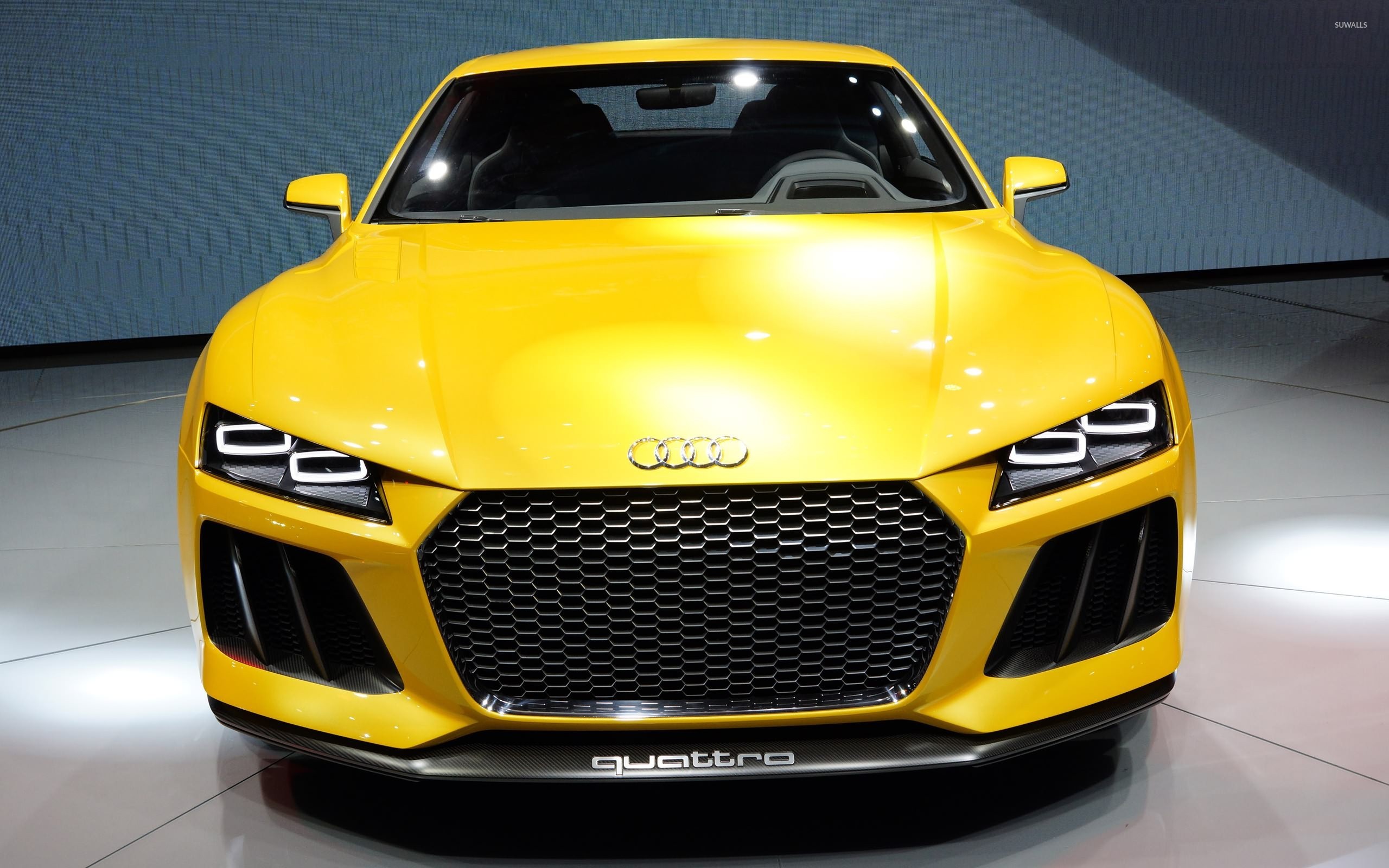 Audi Sport Quattro Concept Top View - HD Wallpaper 