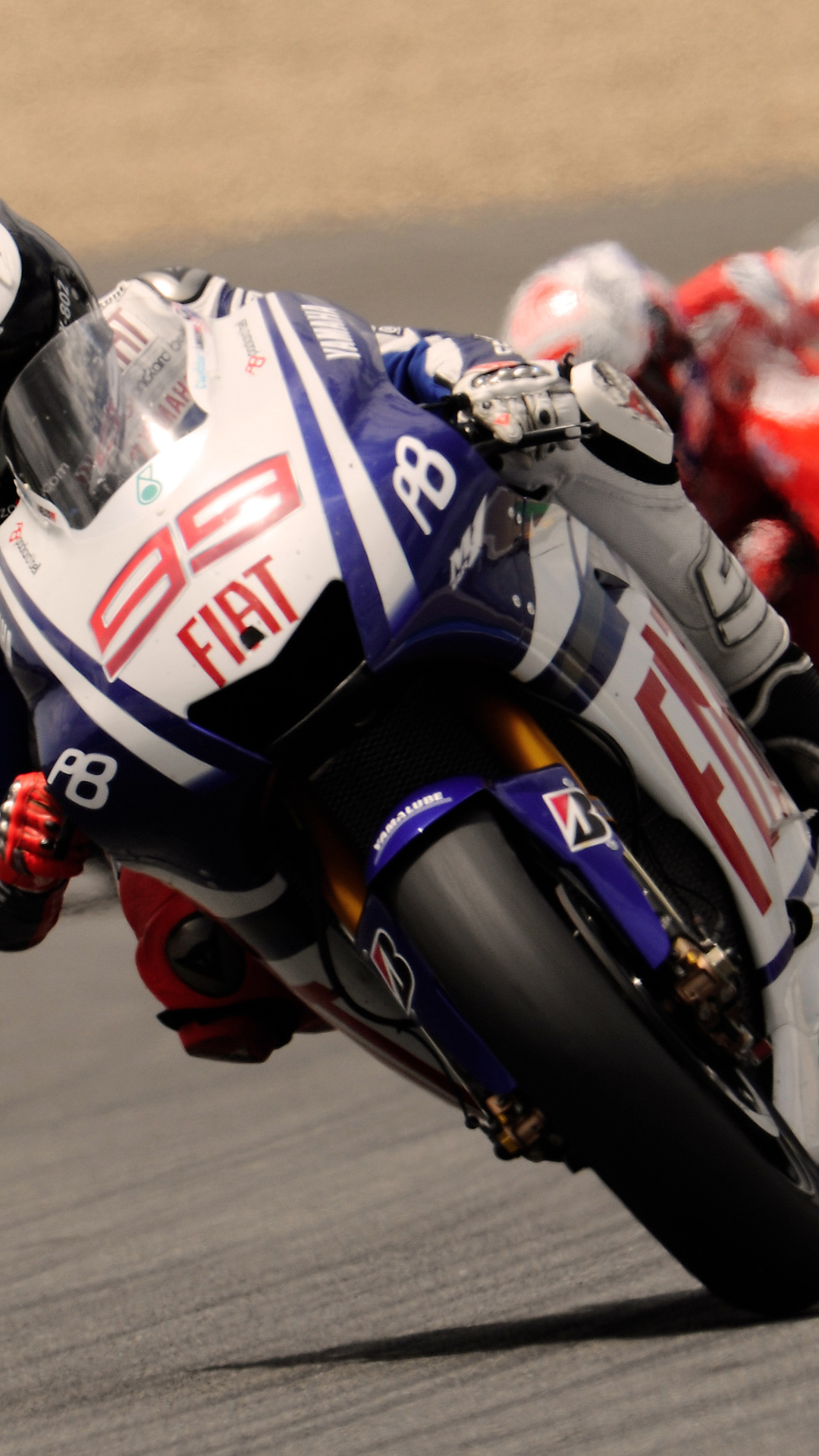 Road, Sports, Racer, Motogp, Motorcycle, Speed, Yamaha - Jorge Lorenzo - HD Wallpaper 