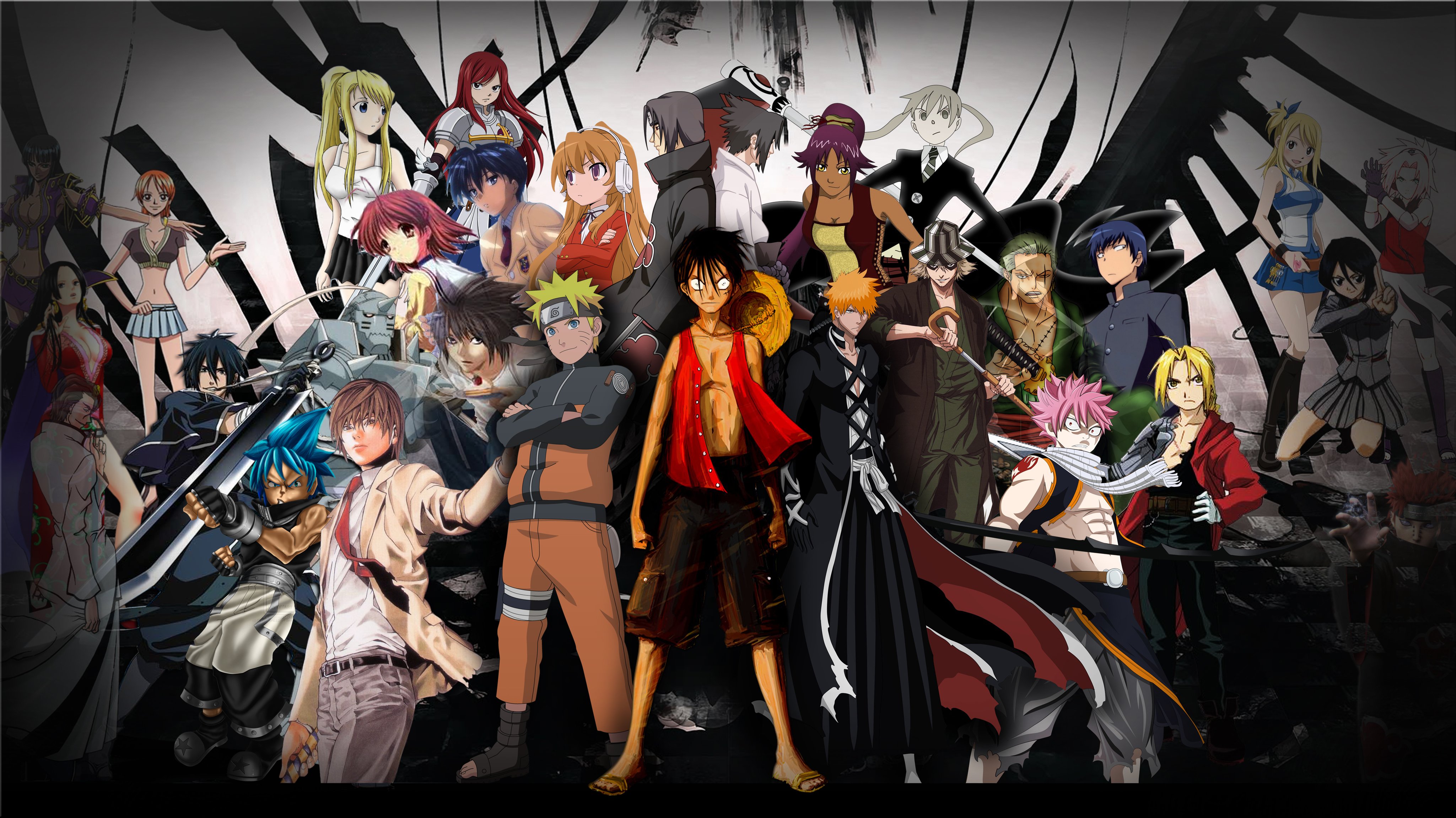 Anime Collage Wallpaper - 4098x2304 Wallpaper Anime Collage Wallpaper - 4098x2304 Wallpaper