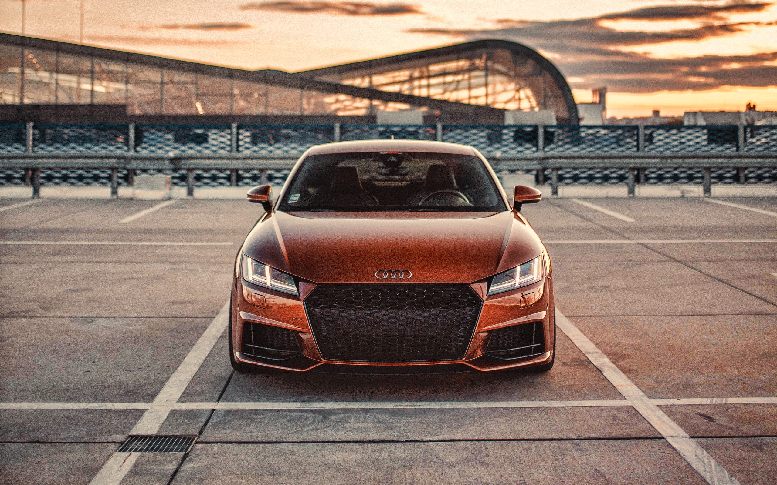 Audi Tt, Tuning, Front View, Supercars, German Cars, - Audi Iphone Wallpaper 2019 - HD Wallpaper 