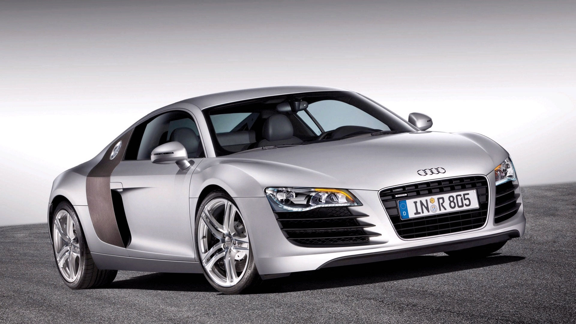 2007 Audi R8 V8 - HD Wallpaper 