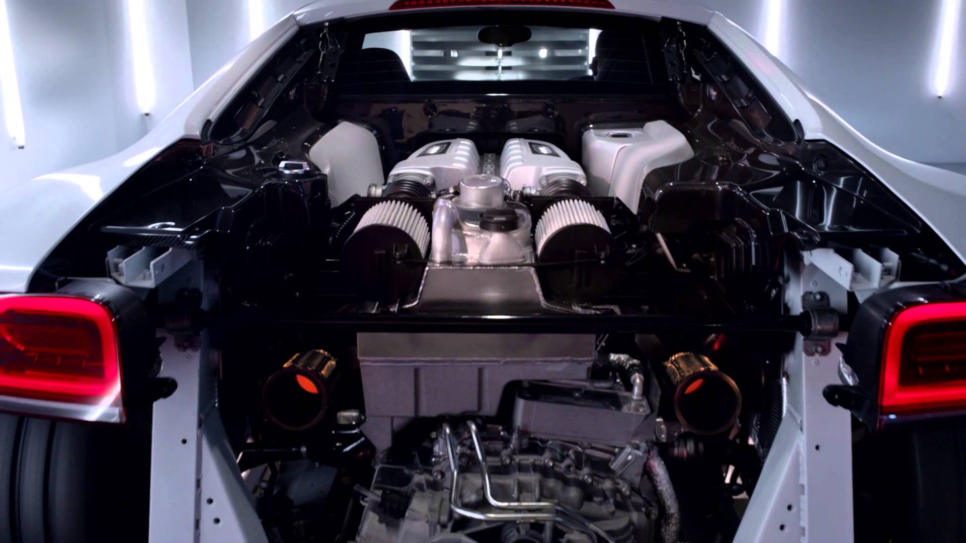 Audi R8 Engine Inside - HD Wallpaper 