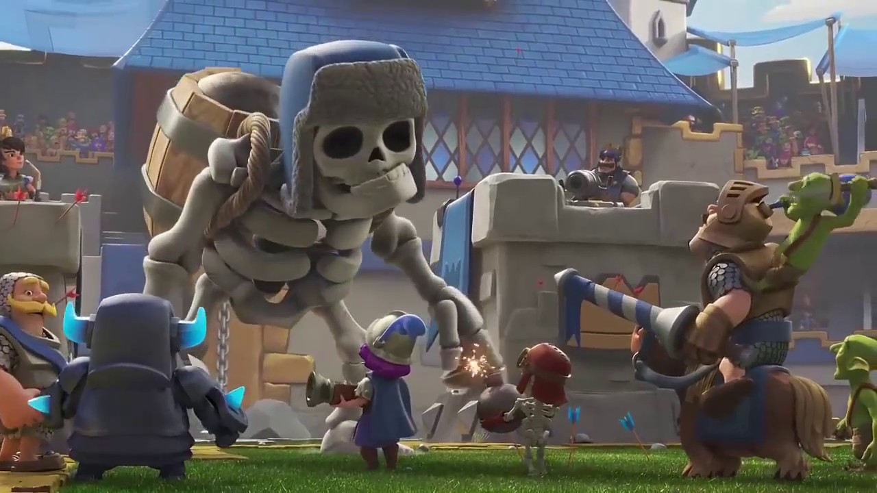 Clash Royale Animasyon Resim - HD Wallpaper 