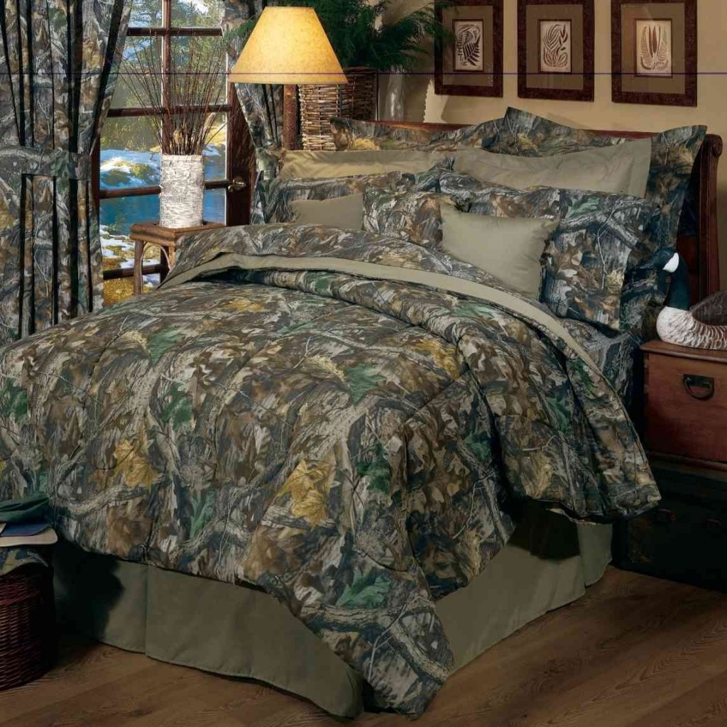 Camo Bedroom Ideas Camo Wallpaper For Bedroom Ideas - Comforter - HD Wallpaper 