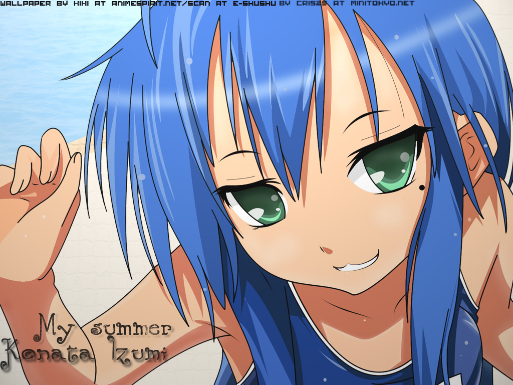 Lucky Star, Konata Izumi, Doujinshi Wallpaper 
	style - Lucky Star Drawing Konata Izumi - HD Wallpaper 