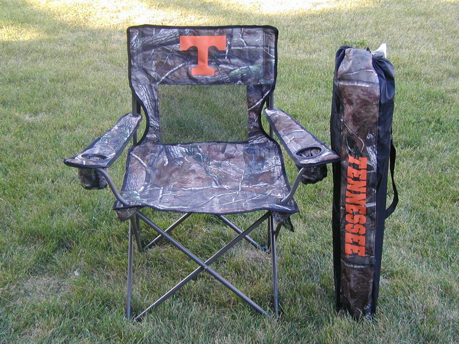 Tennessee Realtree Camo Chair - Folding Chair - HD Wallpaper 
