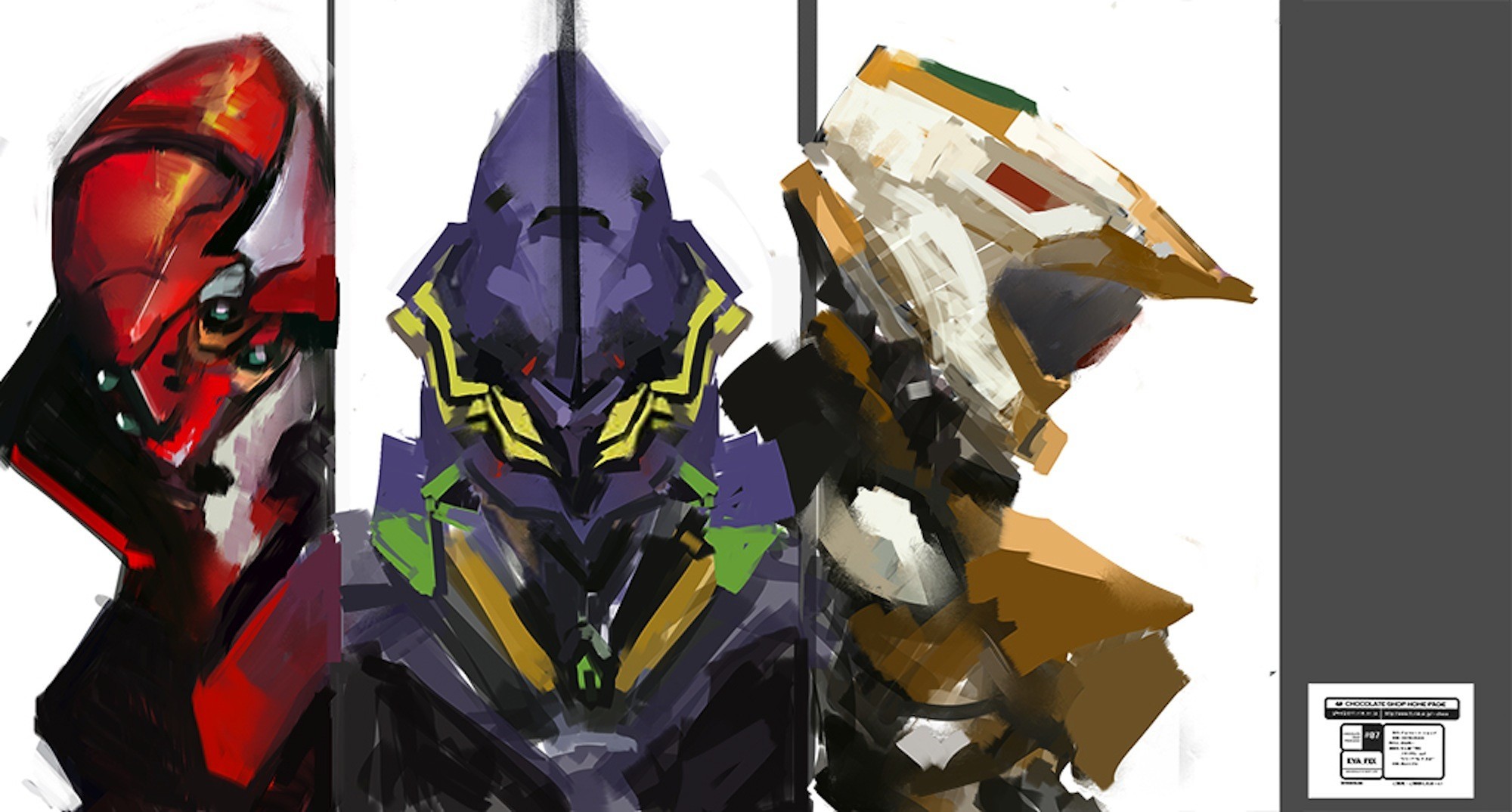 Neon Genesis Evangelion Unit 00 Art - HD Wallpaper 