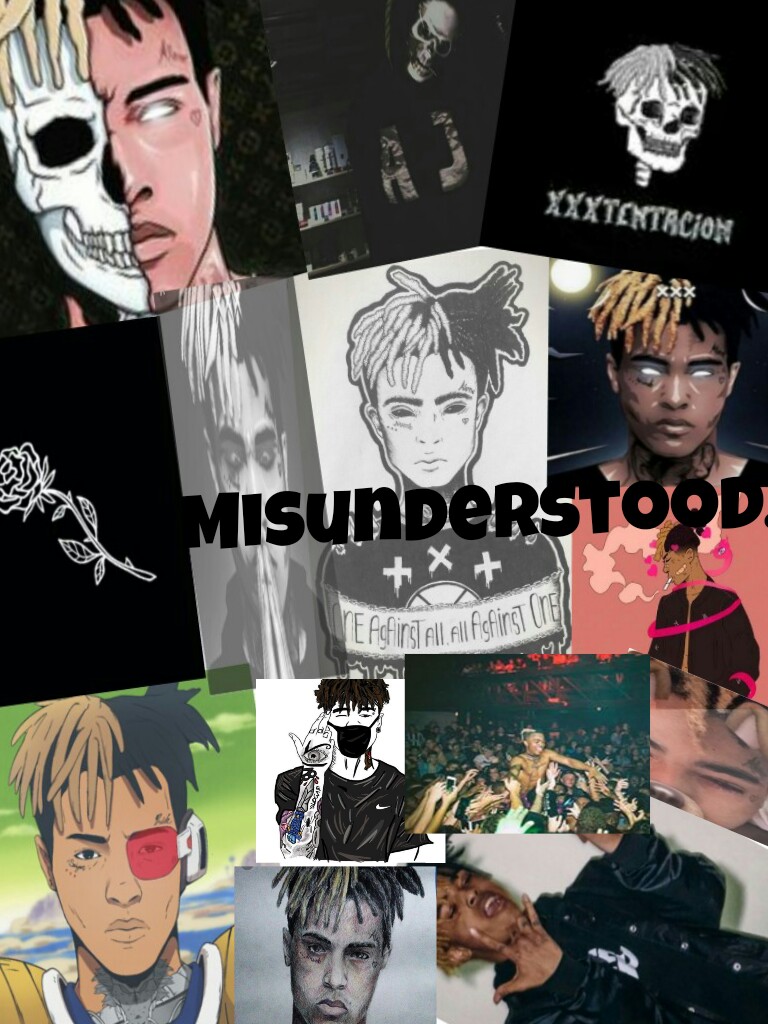 #wallpaper #stan #collage #like4like #xxxtentacion - Xxxtentacion Cool - HD Wallpaper 