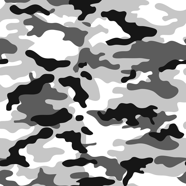White Camo Wallpaper - Black And White Camouflage Patterns - HD Wallpaper 