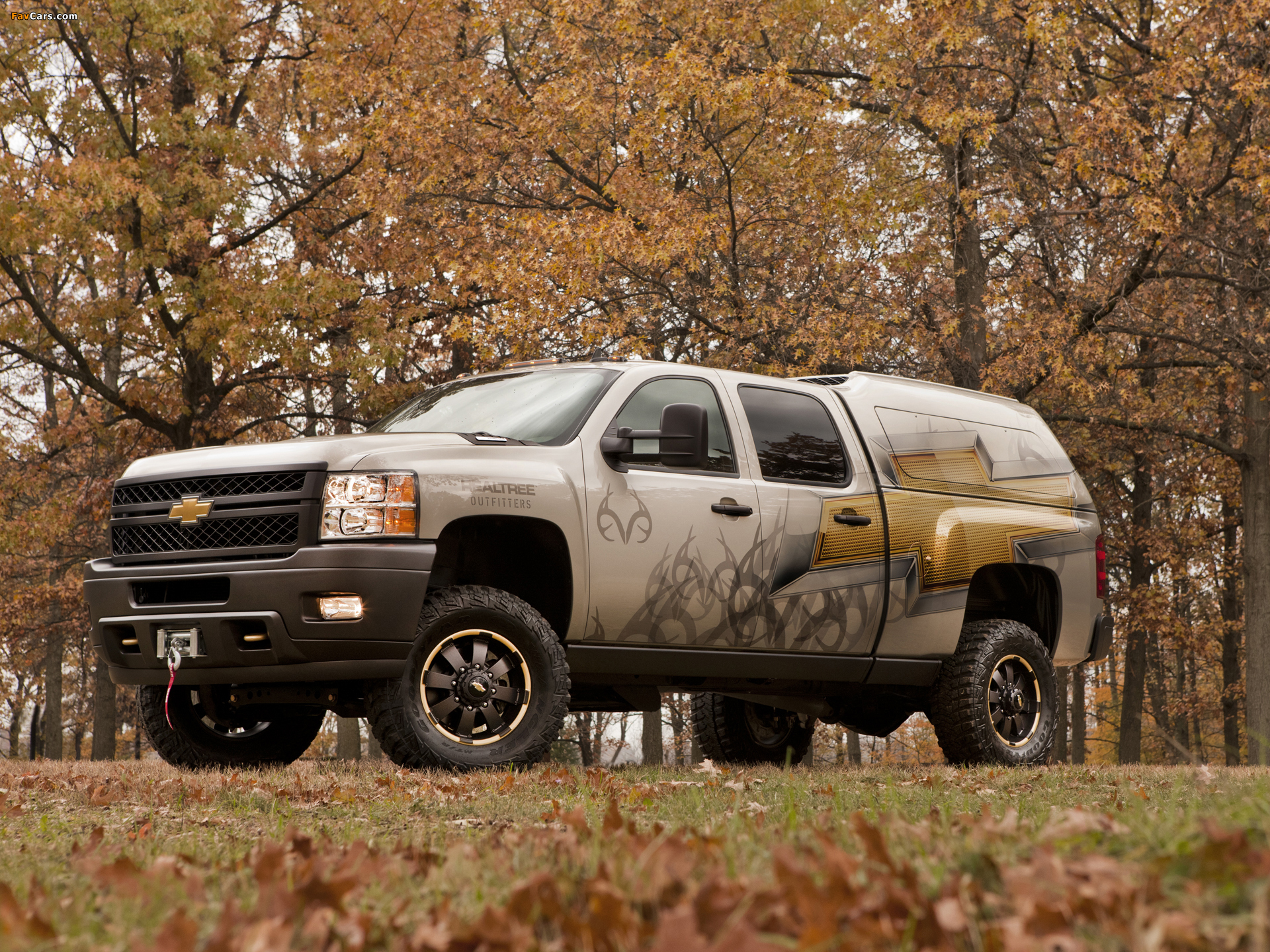 Chevrolet Silverado 2500 Hd Realtree Concept 2011 Wallpapers - Chevy Realtree Concept Truck - HD Wallpaper 