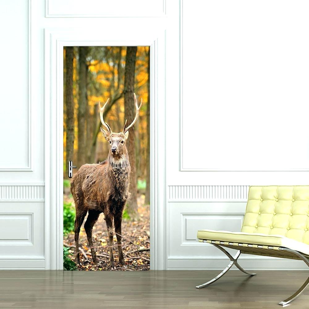 Door Sized Deer - HD Wallpaper 