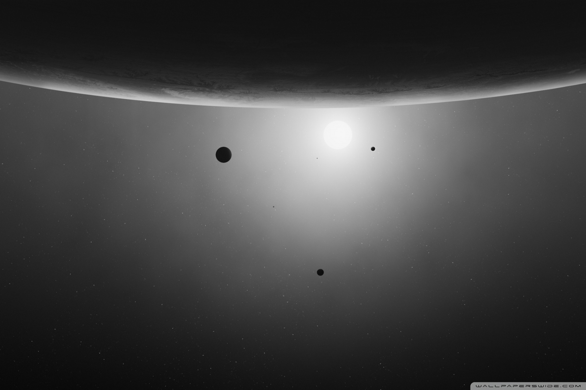 Monochrome - HD Wallpaper 