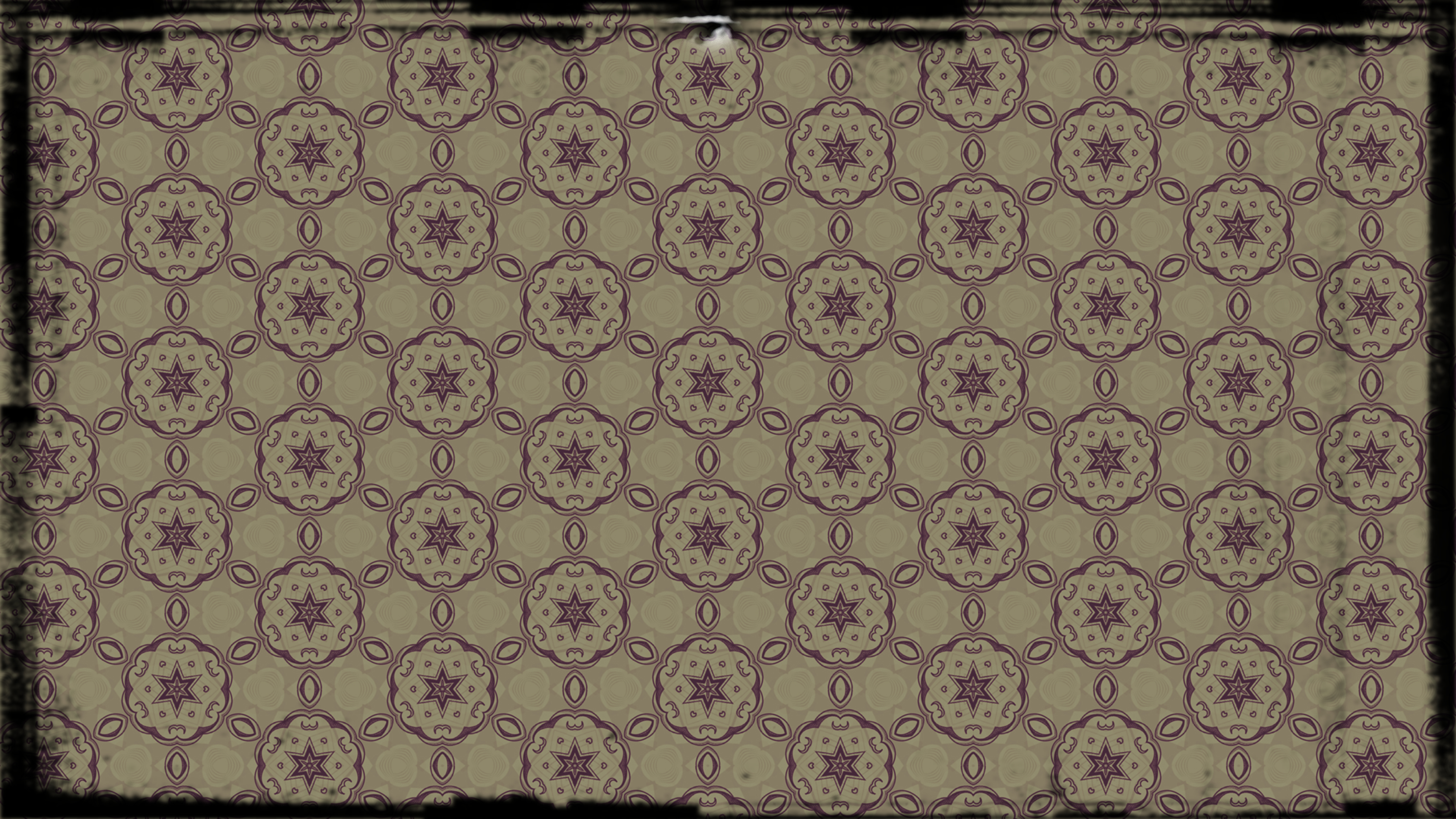 Purple And Beige Vintage Seamless Wallpaper Pattern - Wallpaper - HD Wallpaper 