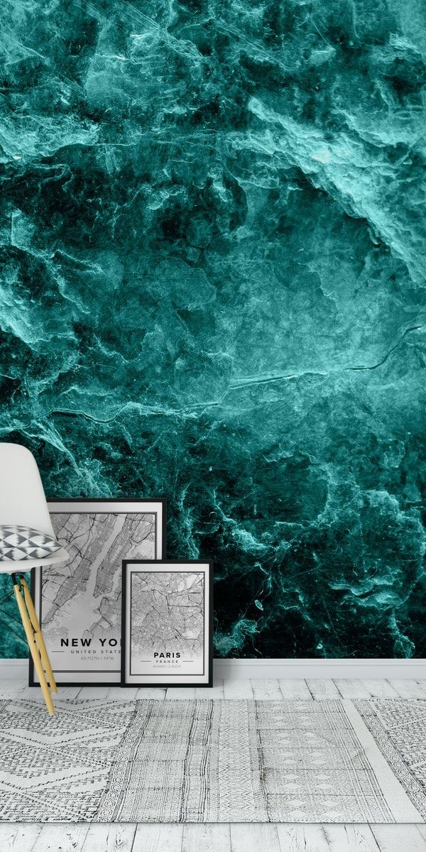 Deep Green Marble - HD Wallpaper 