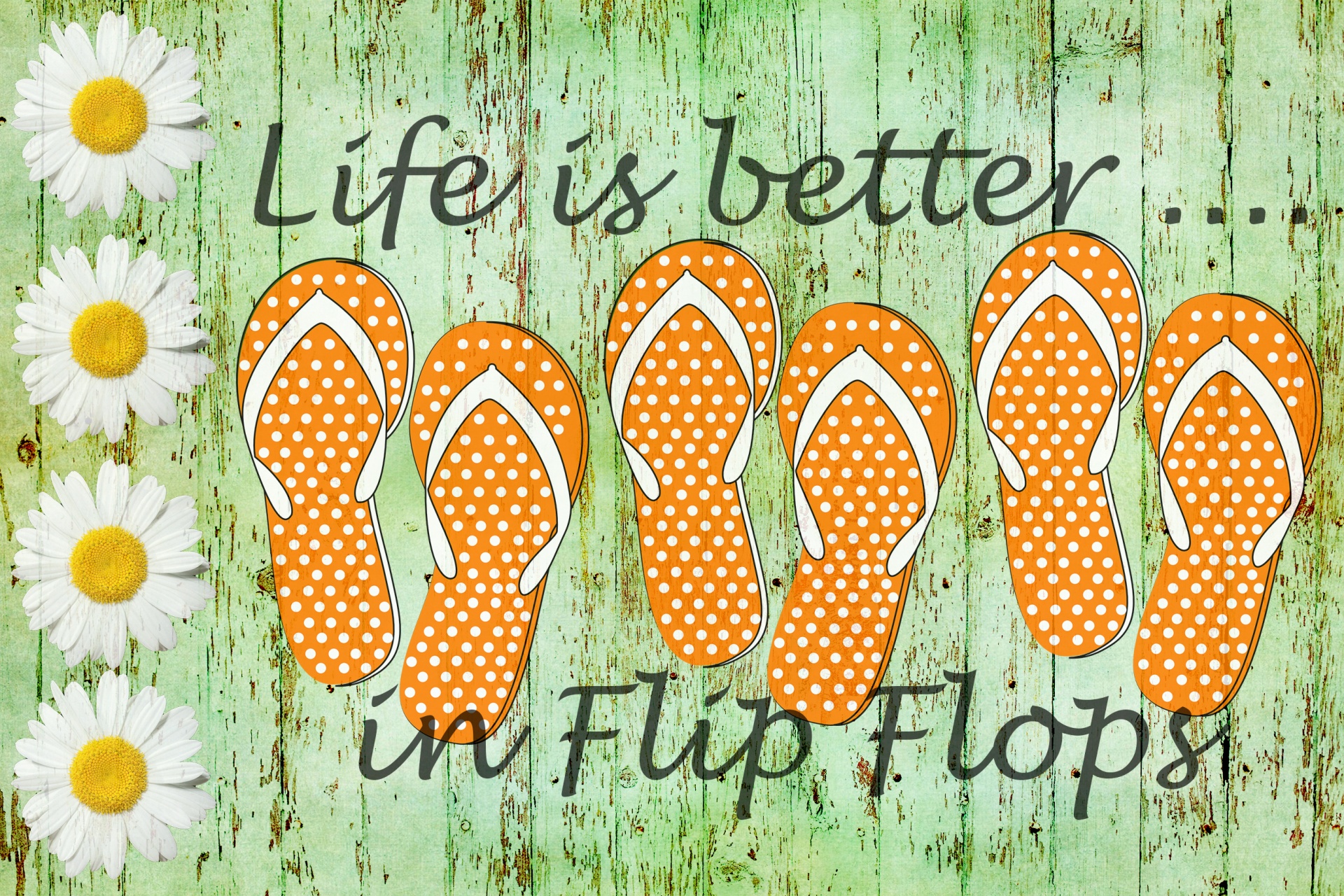 Flip flops Thongs Orange Free Photo - Flip Flops - HD Wallpaper 
