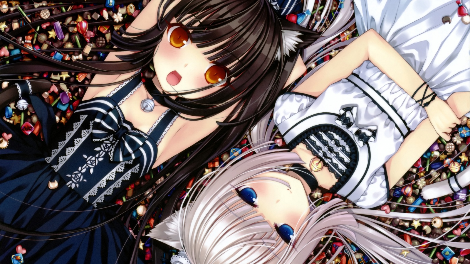 Anime Neko Girls - Sayori Neko Works Vanilla And Chocolate - 1600x900 Wallpaper Anime Neko Girls - Sayori Neko Works Vanilla And Chocolate - 1600x900 Wallpaper