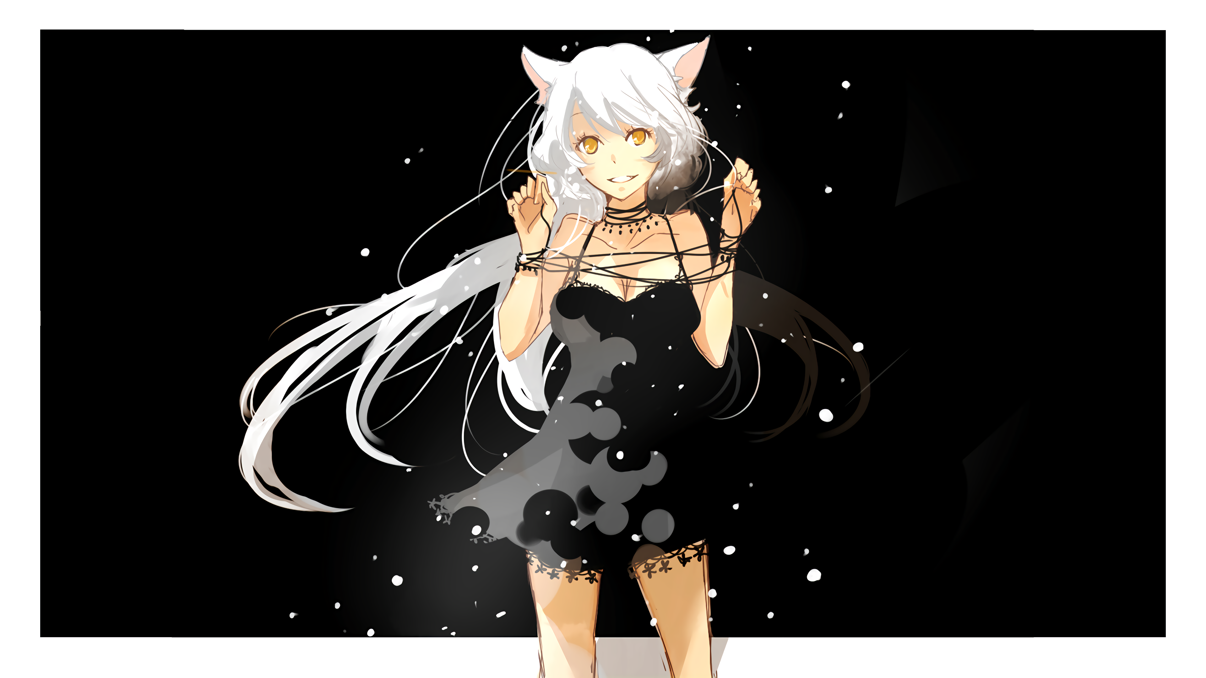 Cat Girl Monogatari - HD Wallpaper 