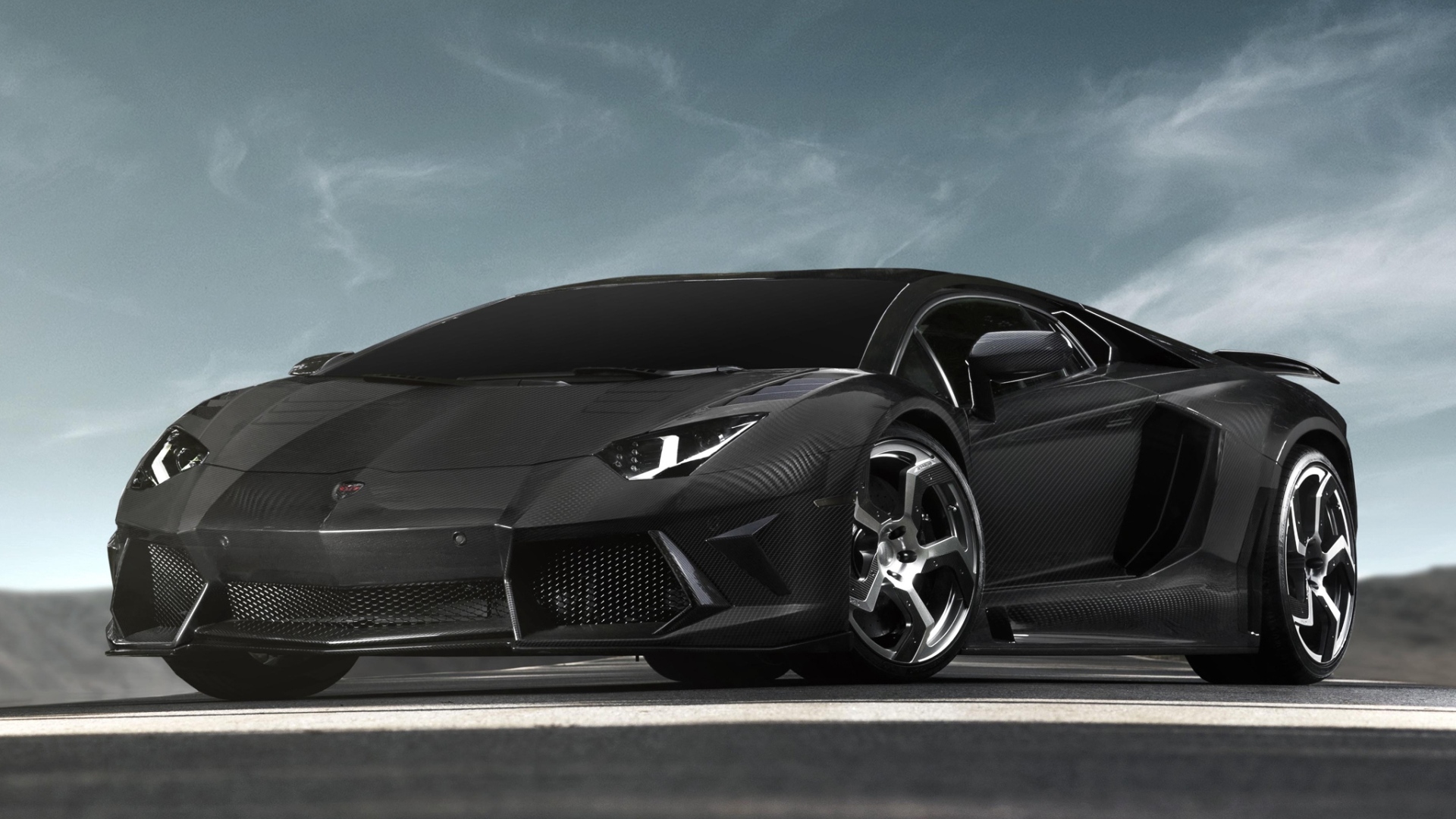 Wallpaper Mansory Lamborghini Aventador Carbonado Tuning - Od Car - HD Wallpaper 