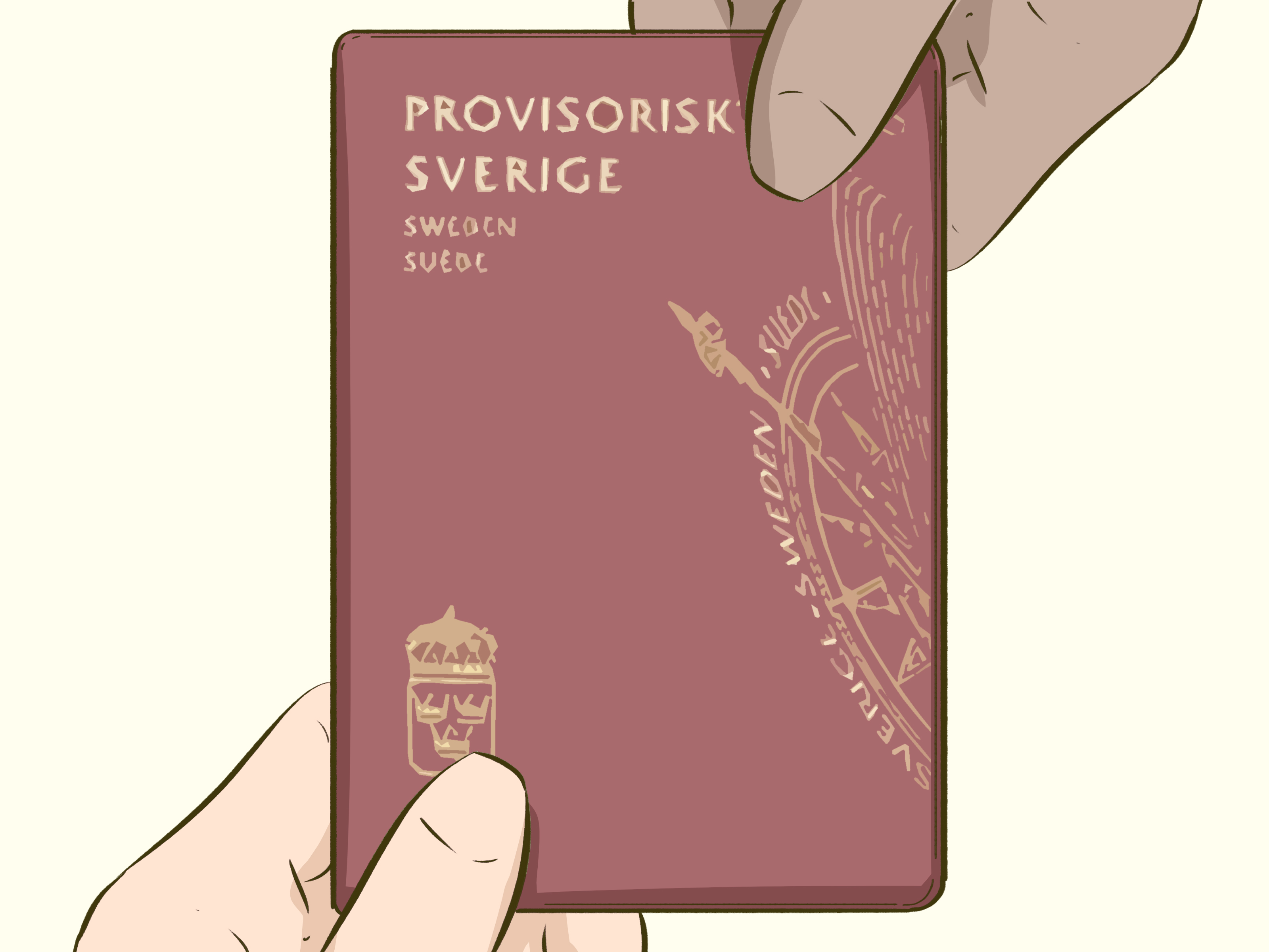 Image Titled Obtain A Swedish Passport Step - Illustration - HD Wallpaper 