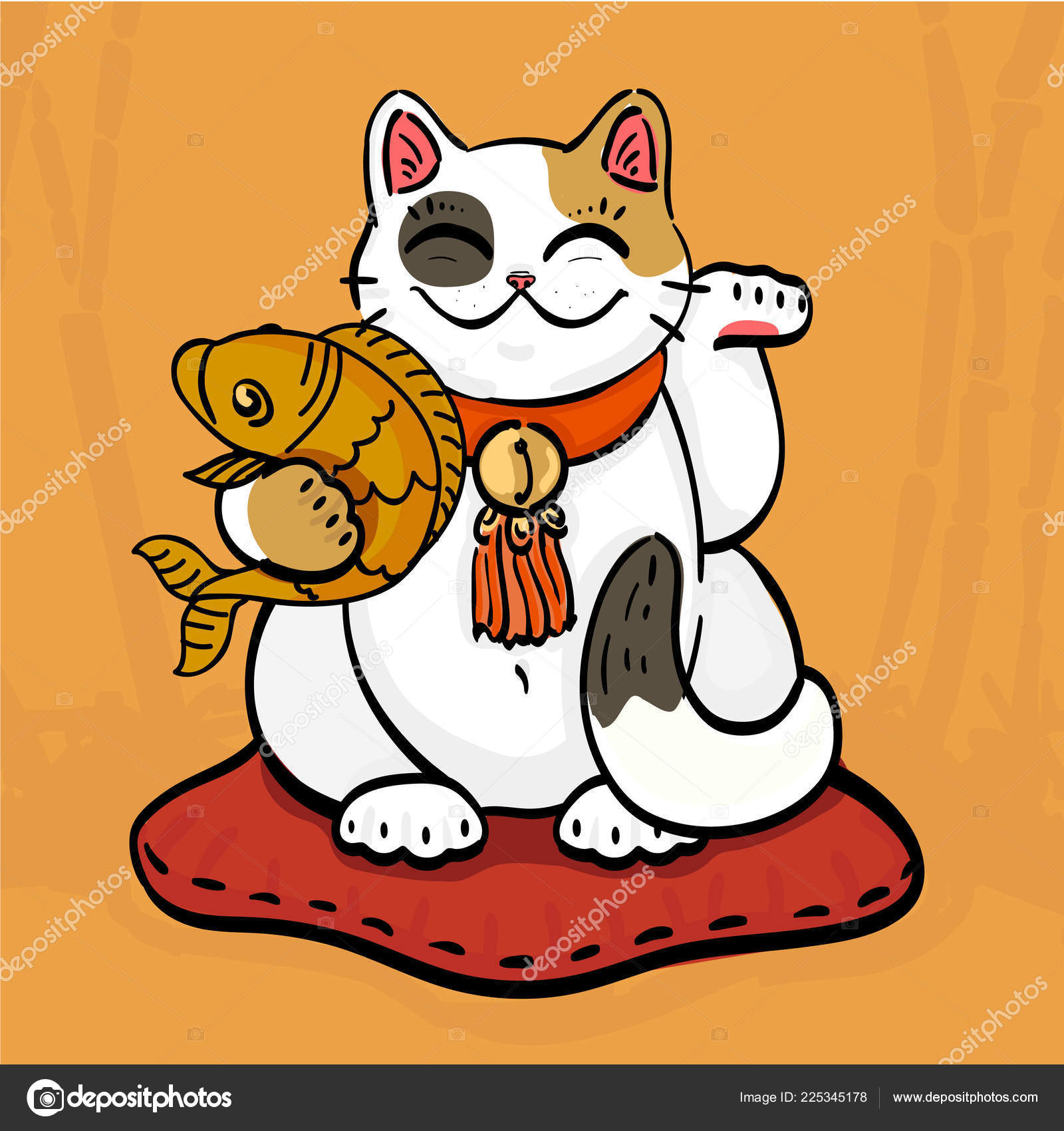 Maneki Neko - HD Wallpaper 