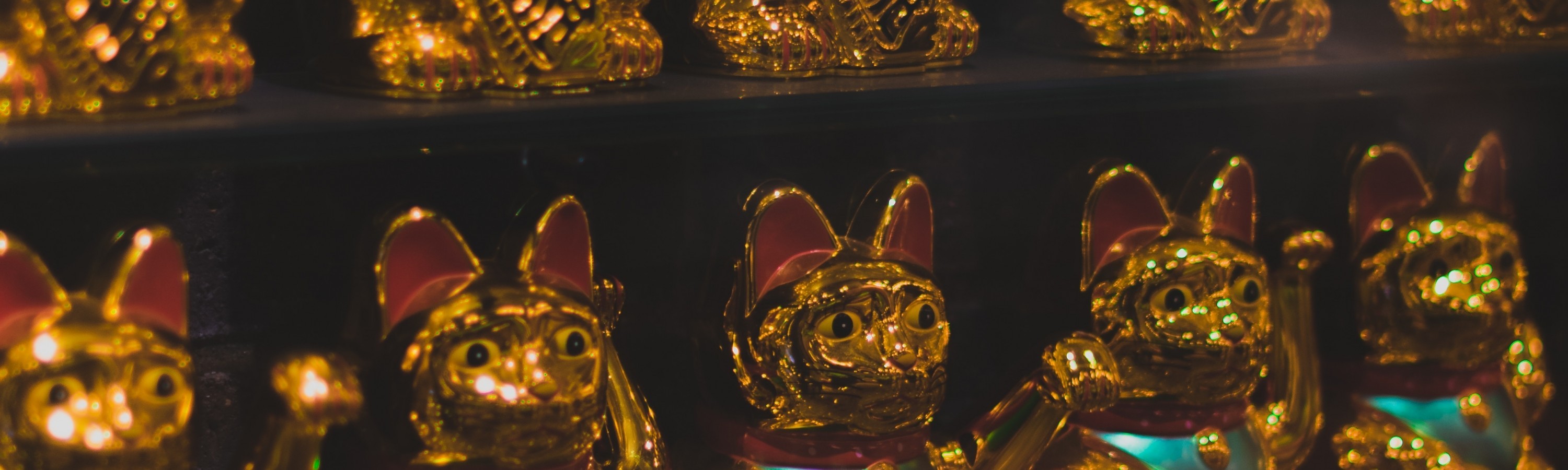 Maneki-neko, Cat Statuette - Maneki Neko Wallpaper Hd - HD Wallpaper 