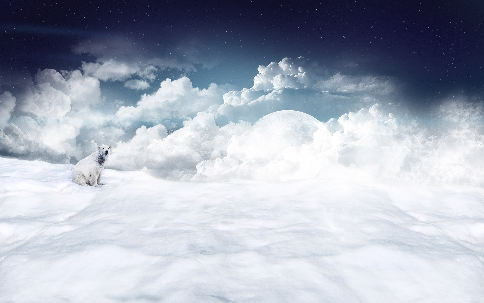 Snow Background Digital Art - HD Wallpaper 
