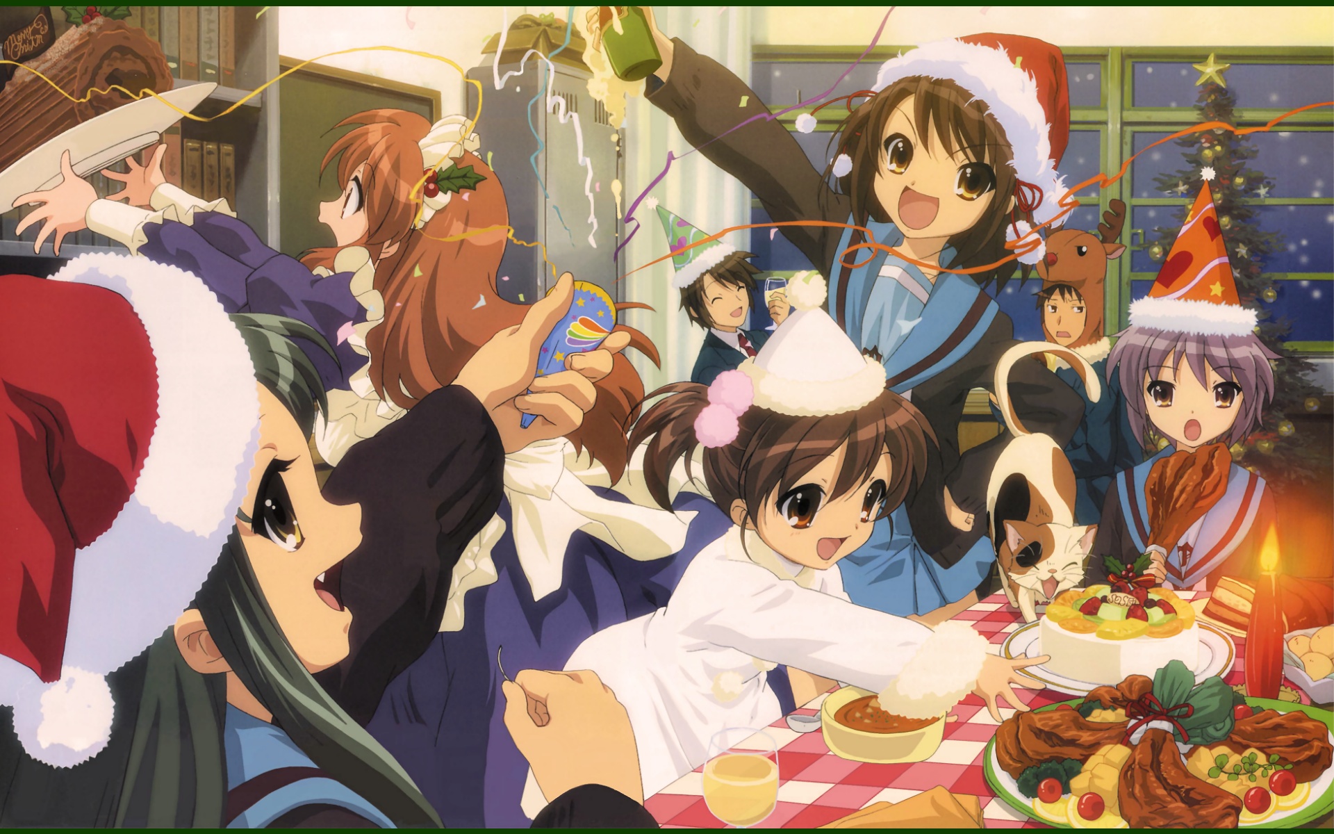 Suzumiya Haruhi No Yuutsu - HD Wallpaper 