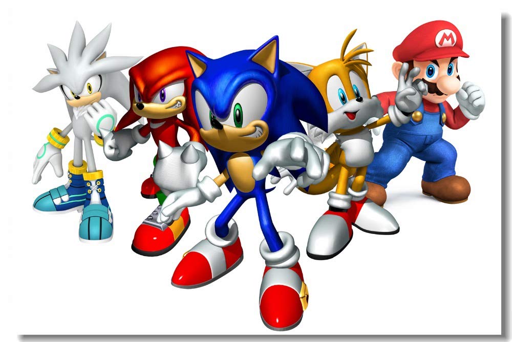 Generic Custom Canvas Wall Murals Sonic The Hedgehog - Sonic The Hedgehog - HD Wallpaper 