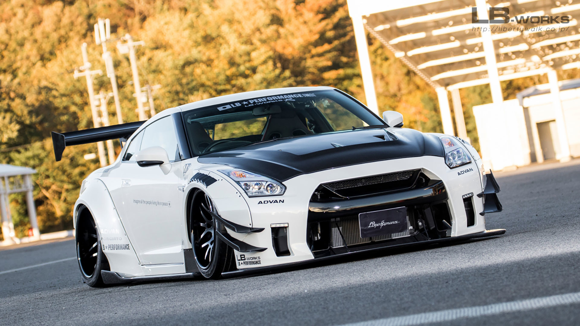 Lbâworks Nissan R35 Gt R Type 2 
 Data Src Liberty - Liberty Walk - HD Wallpaper 