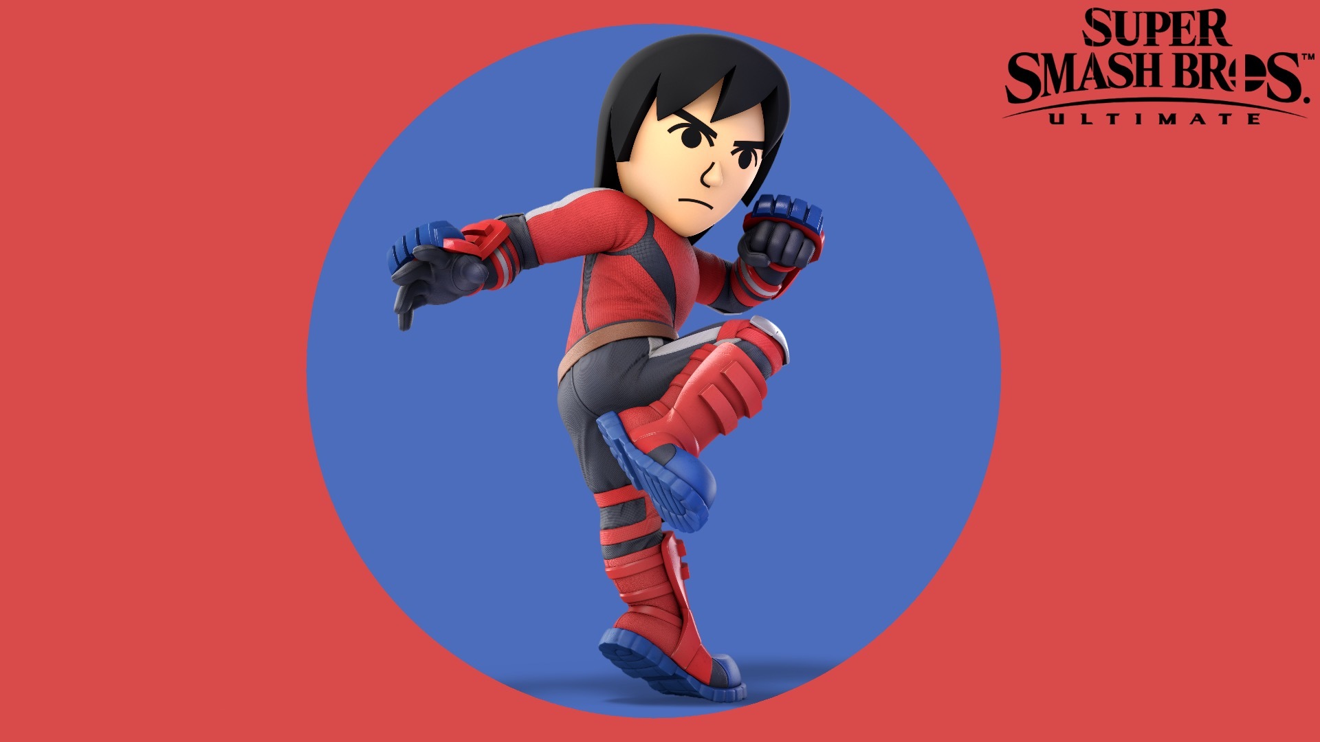 Smash Brothers Ultimate Mii Character - HD Wallpaper 