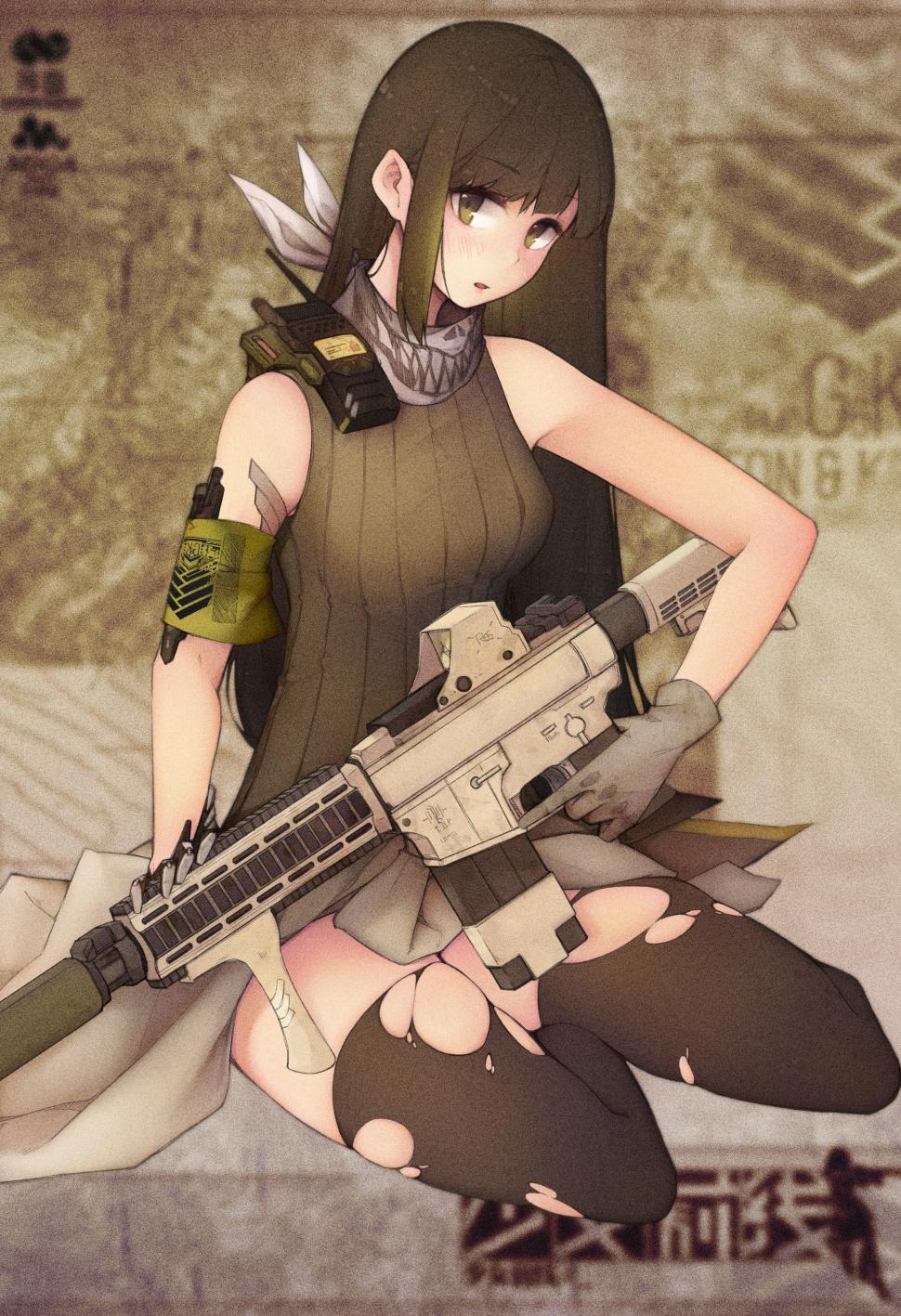 Anime Girls Frontline Girls Frontline Gun Wallpaper,anime - Mobile Phone - HD Wallpaper 