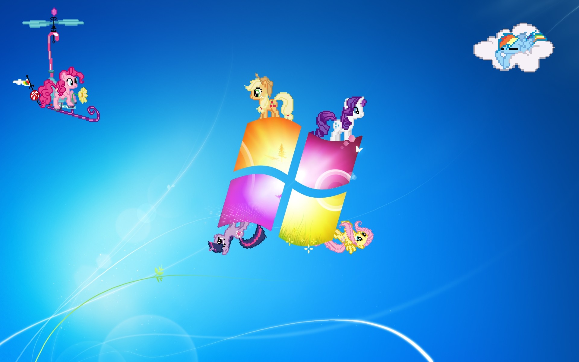 Data-src /w/full/5/8/9/246620 - My Little Pony Wallpaper Windows - HD Wallpaper 