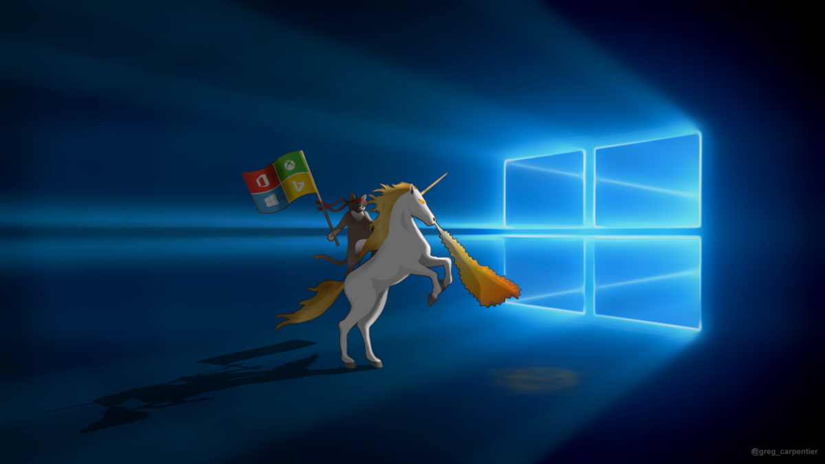 Windows 10 Nyan Cat - HD Wallpaper 