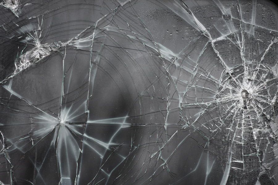 Cracked Glass Texture - Broken Glass Texture - HD Wallpaper 