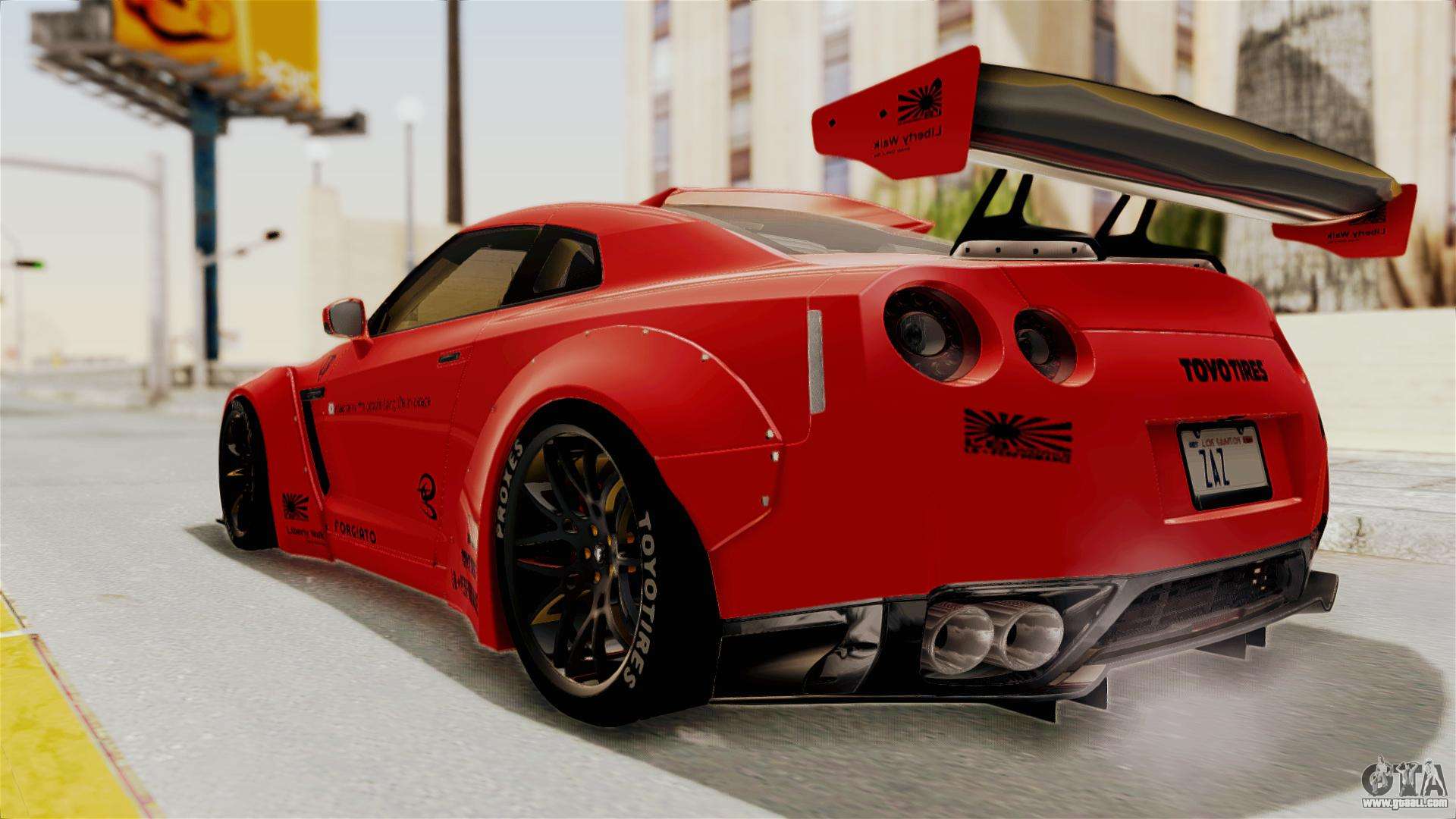 Nissan Gt-r R35 Liberty Walk Lb Performance V2 For - Nissan Gt-r - HD Wallpaper 