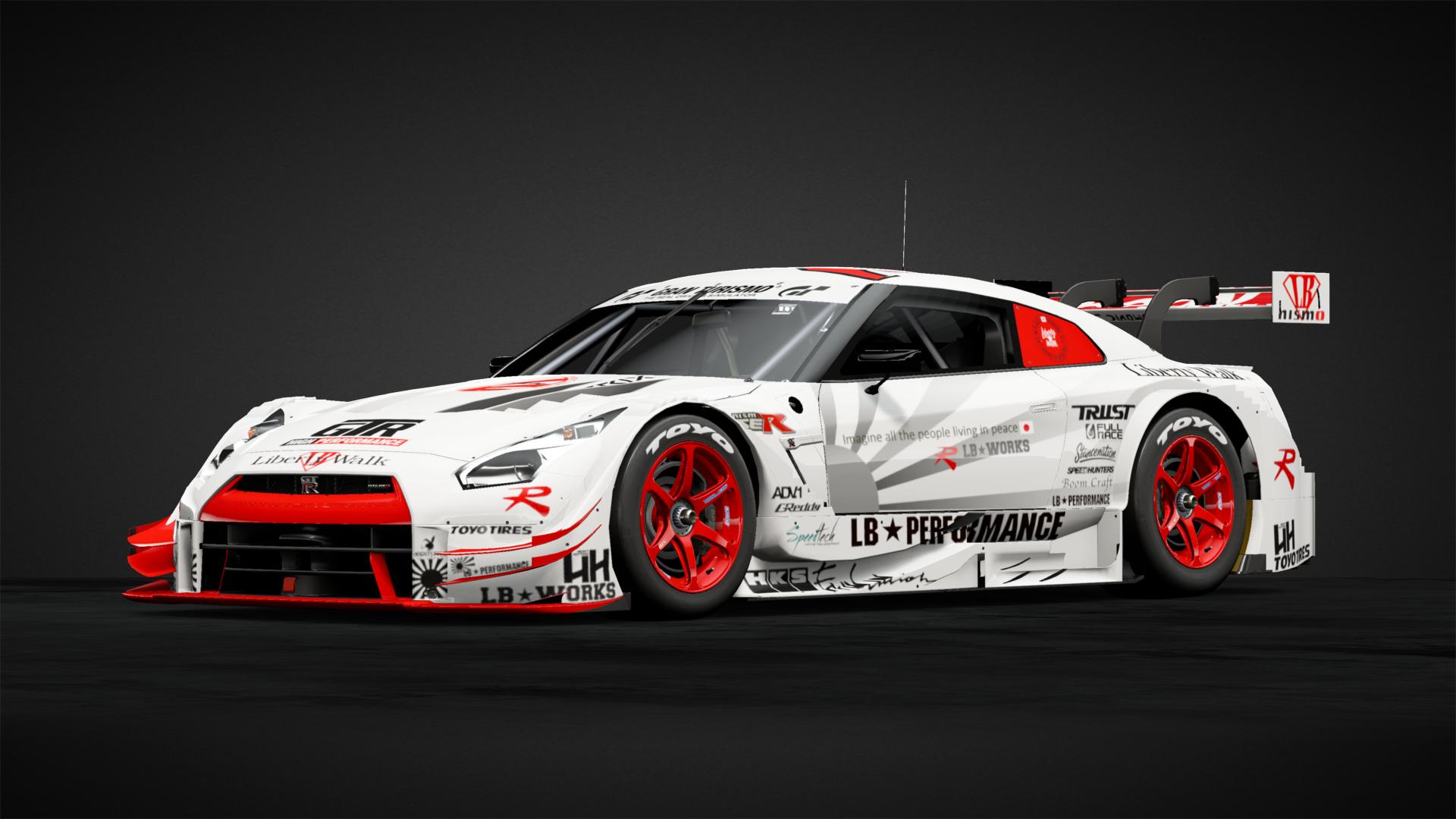 Gtr Liberty Walk Livery - HD Wallpaper 