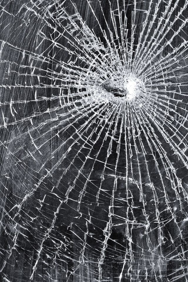 Broken Glass Screen - HD Wallpaper 