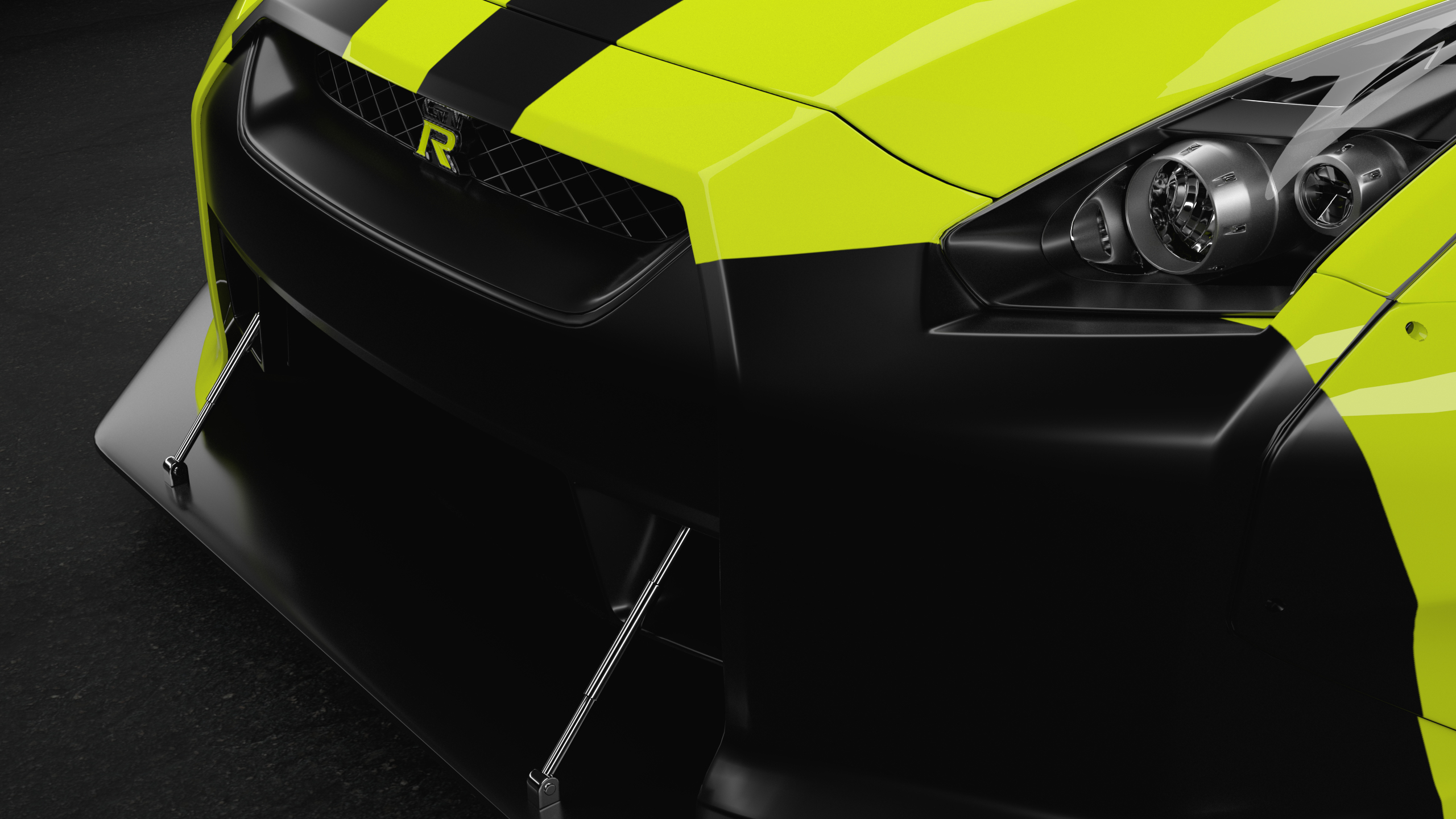 Liberty Walk Nissan Gt R Wrap - Lamborghini - HD Wallpaper 