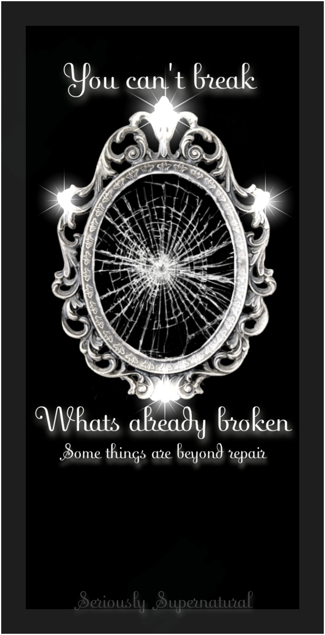 #myedit #screensaver #wallpaper #brokenheart💔 #brokenmirror - Poster - HD Wallpaper 