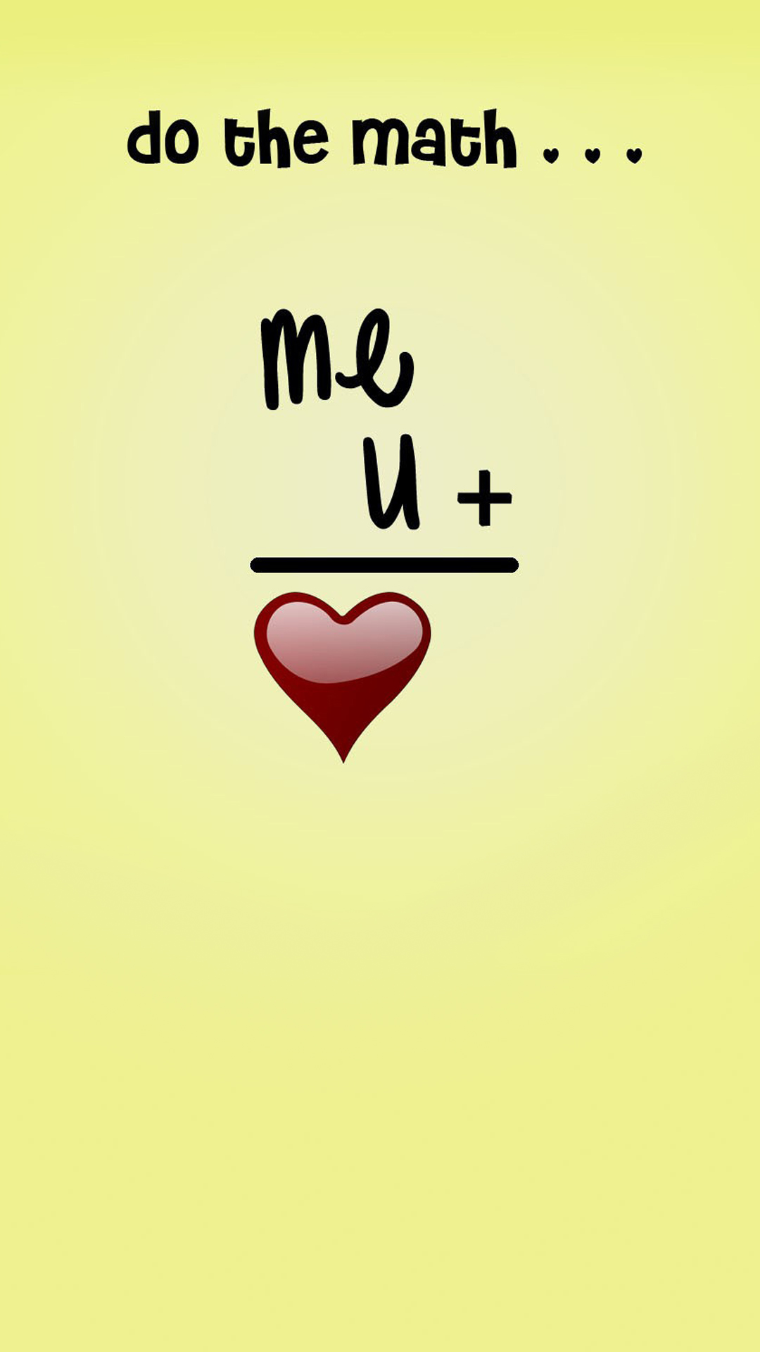 Do The Math Smartphone Wallpapers Hd - Heart - HD Wallpaper 