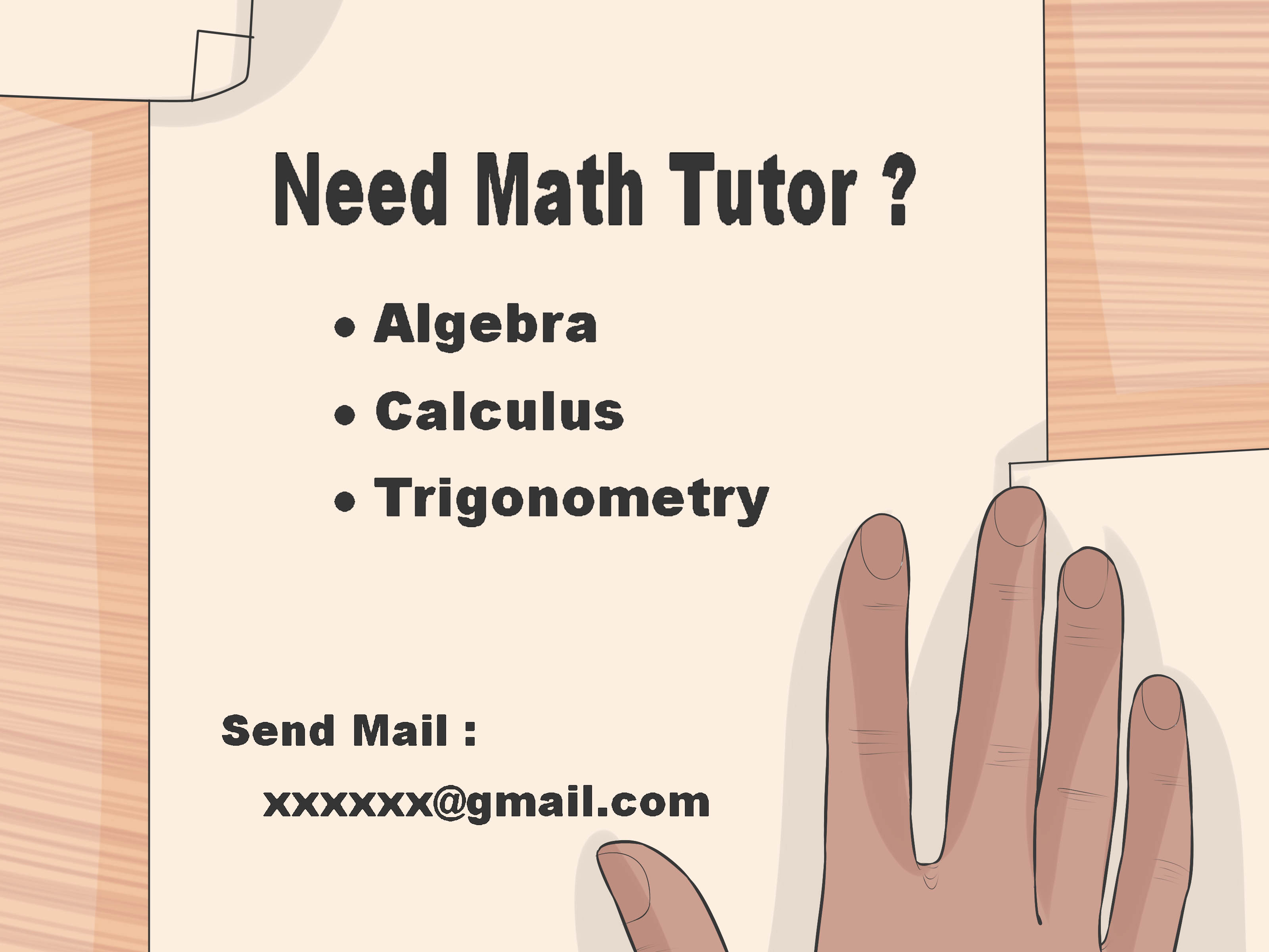 Image Titled Tutor Mathematics Step - Plywood - HD Wallpaper 