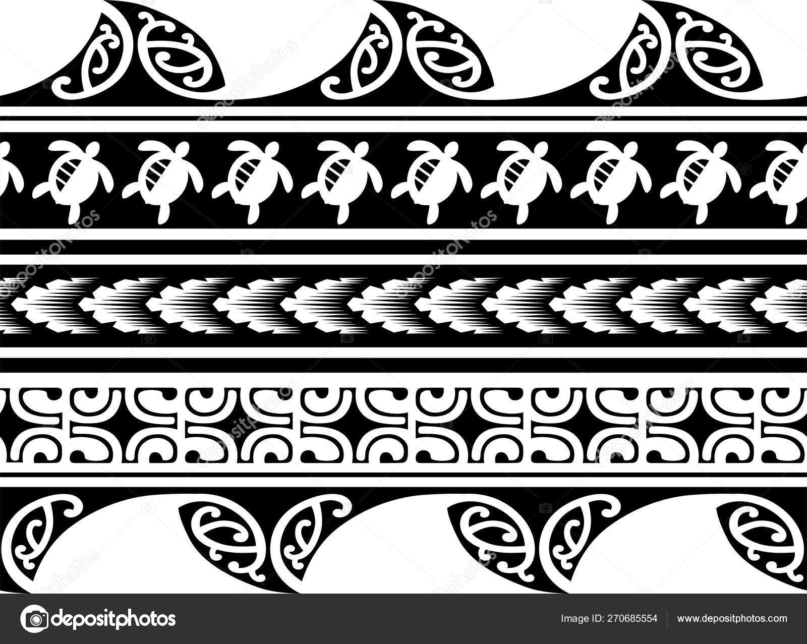 Tattoo Tribal Pattern Design - HD Wallpaper 