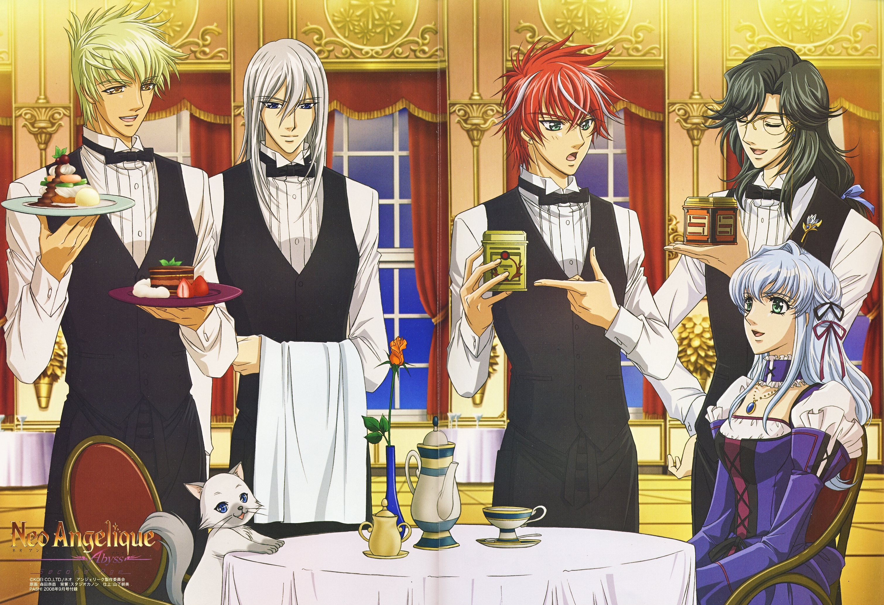 Zerochan Neo Angelique Abyss - HD Wallpaper 