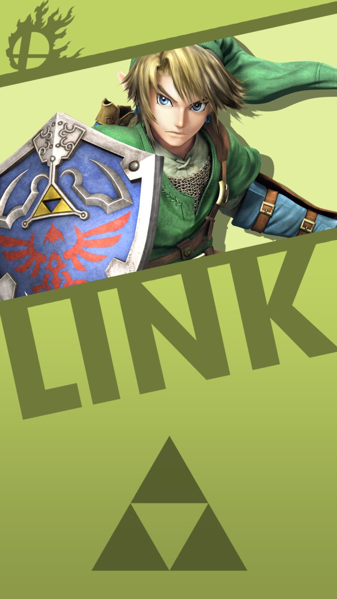 Link Super Smash Bros Wallpaper Iphone - HD Wallpaper 