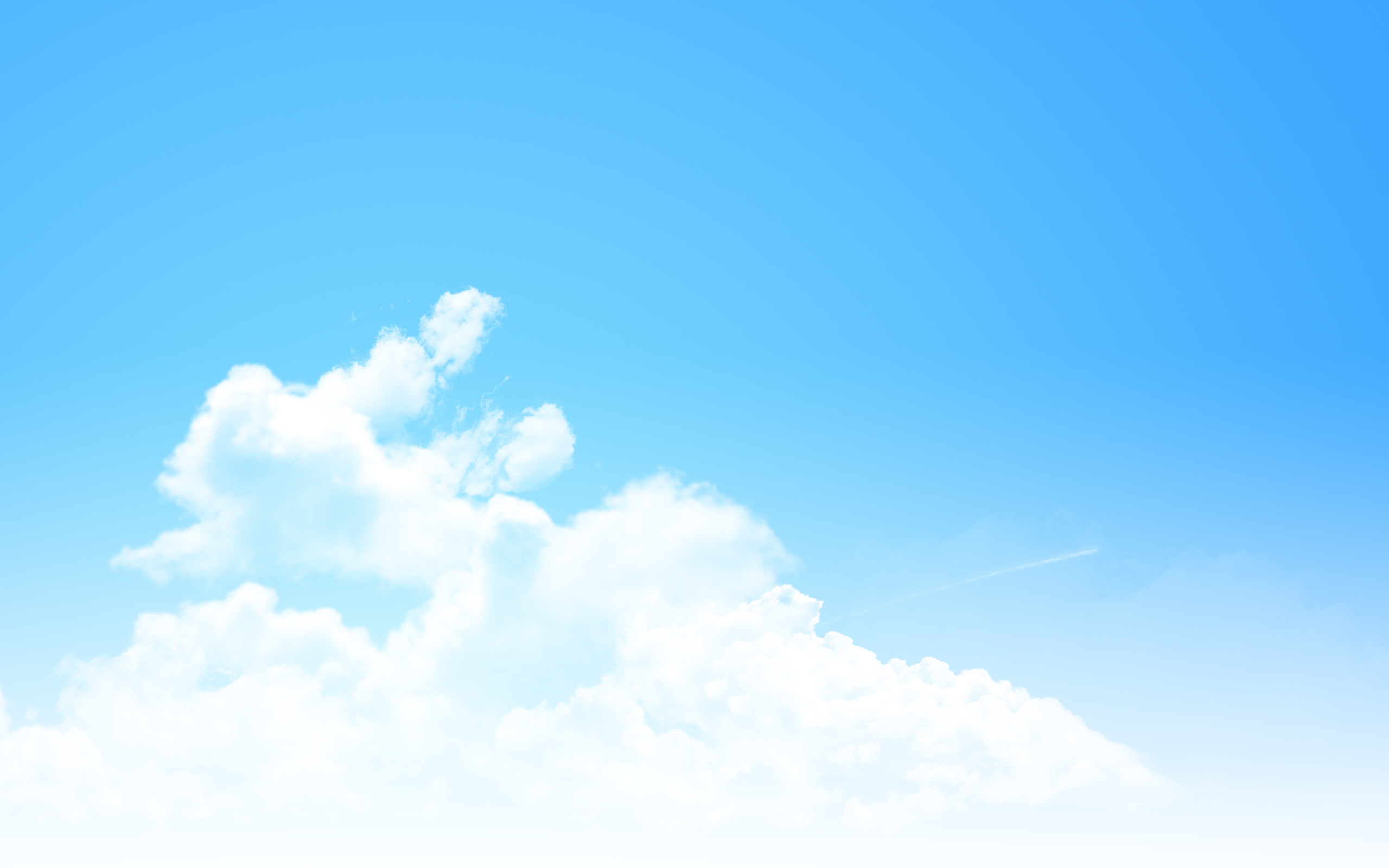 Blue Sky Wallpaper 4k - HD Wallpaper 